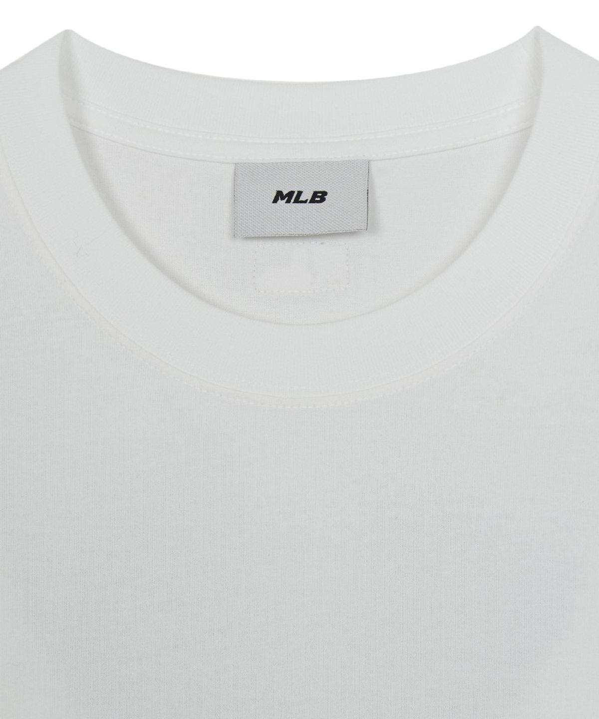 엠엘비(MLB) 베이직 심플 스트릿 로고 오버핏 반팔 티셔츠 NY (White)