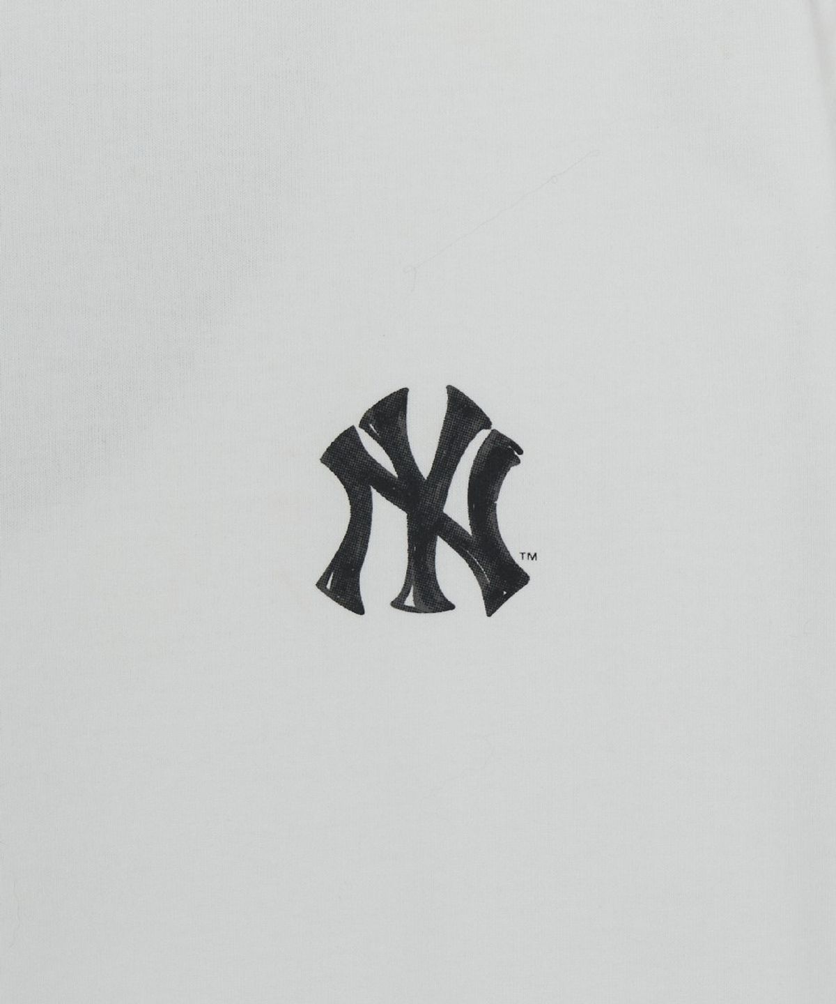 엠엘비(MLB) 베이직 심플 스트릿 로고 오버핏 반팔 티셔츠 NY (White)