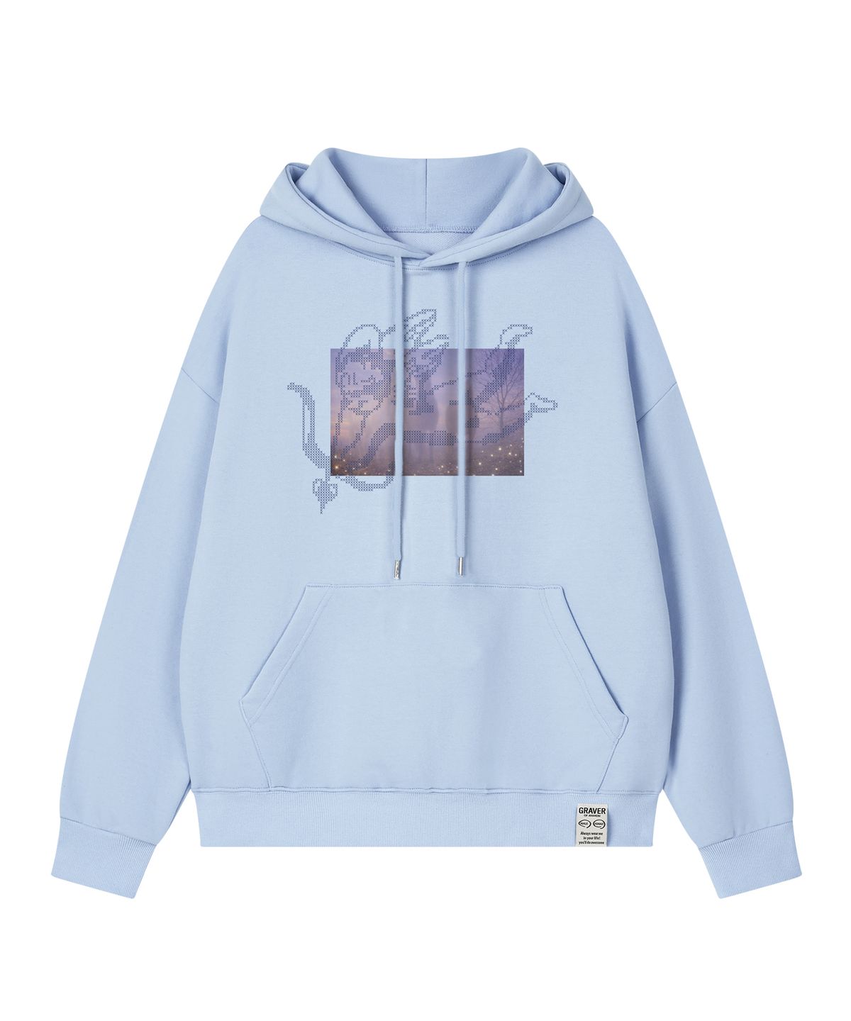 그레이버(GRAVER) [UNISEX]CUPID 후드티_3color