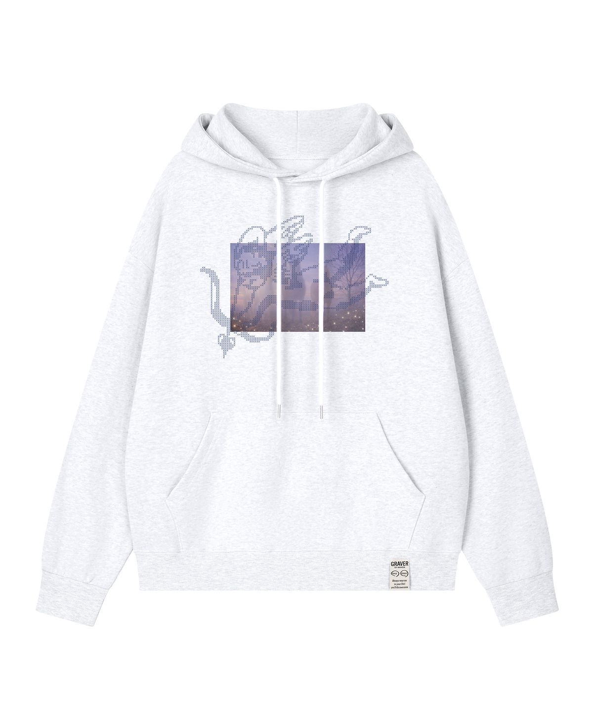 그레이버(GRAVER) [UNISEX]CUPID 후드티_3color