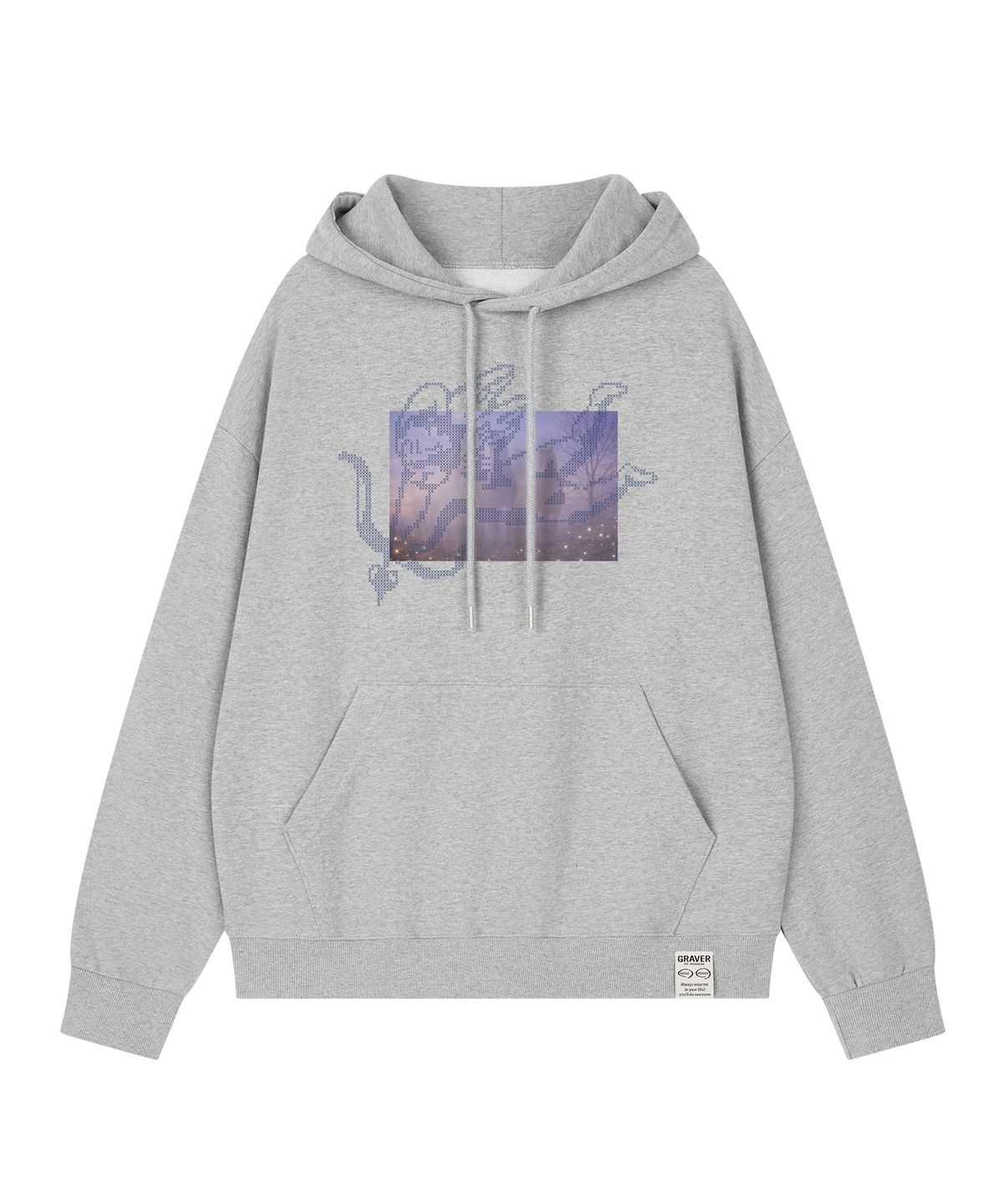 그레이버(GRAVER) [UNISEX]CUPID 후드티_3color