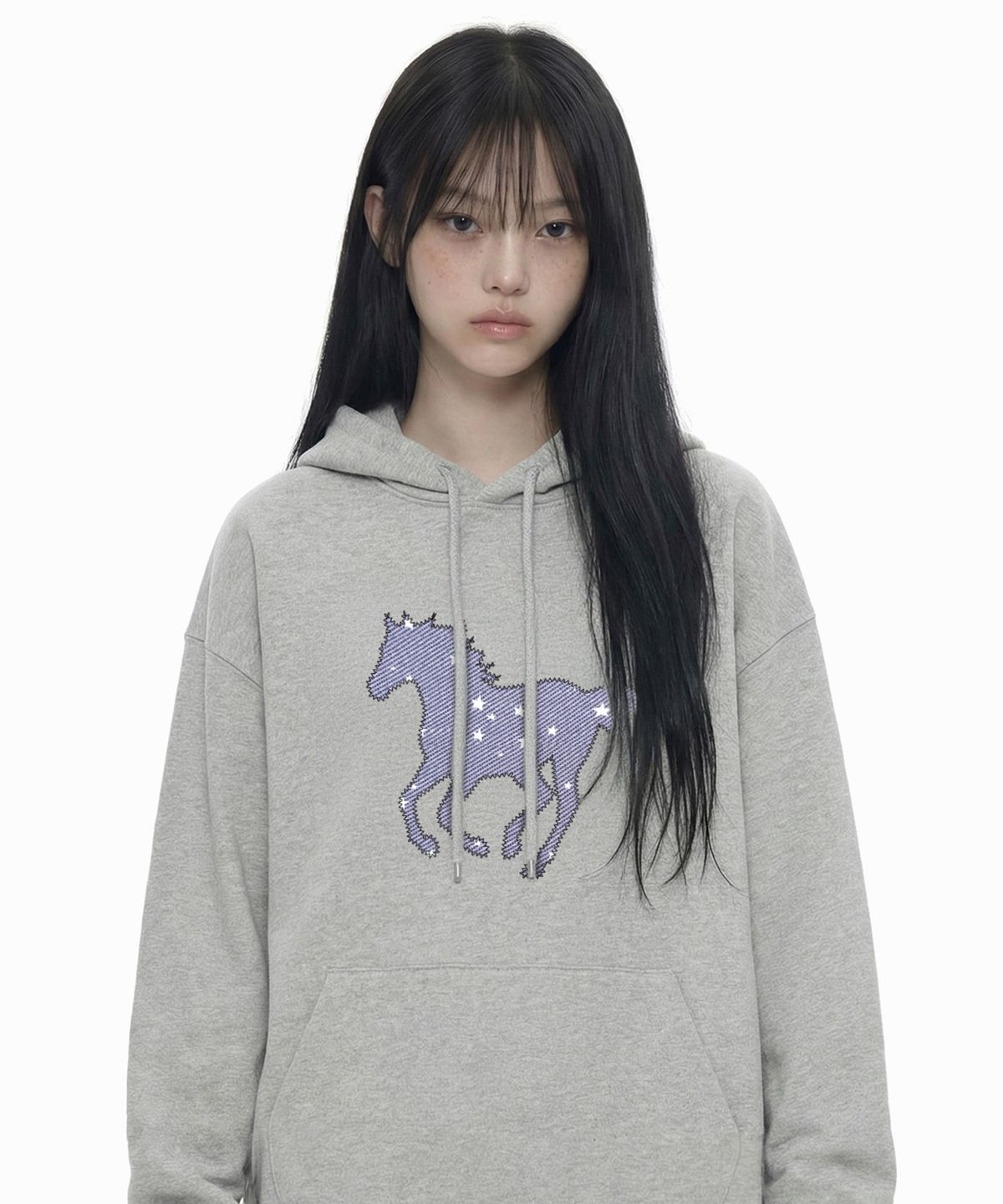 그레이버(GRAVER) [UNISEX]COSMIC PONY 후드티_4color