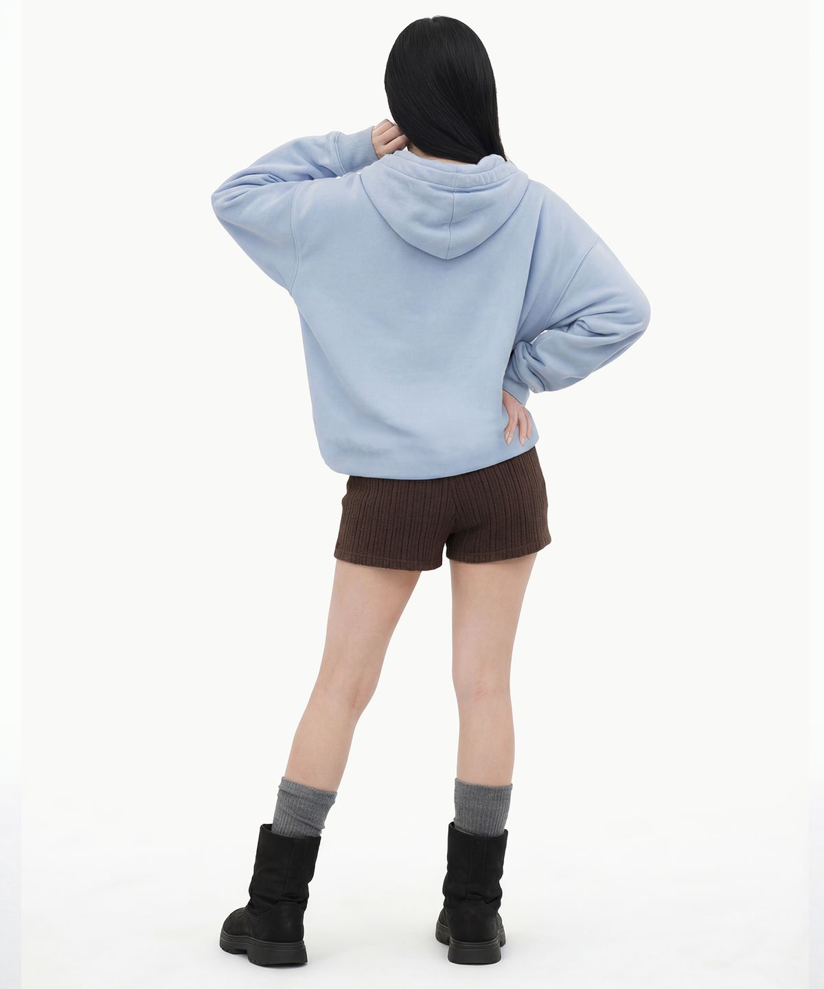 그레이버(GRAVER) [UNISEX]ROCK G.O.C.A.T 후드티_4color