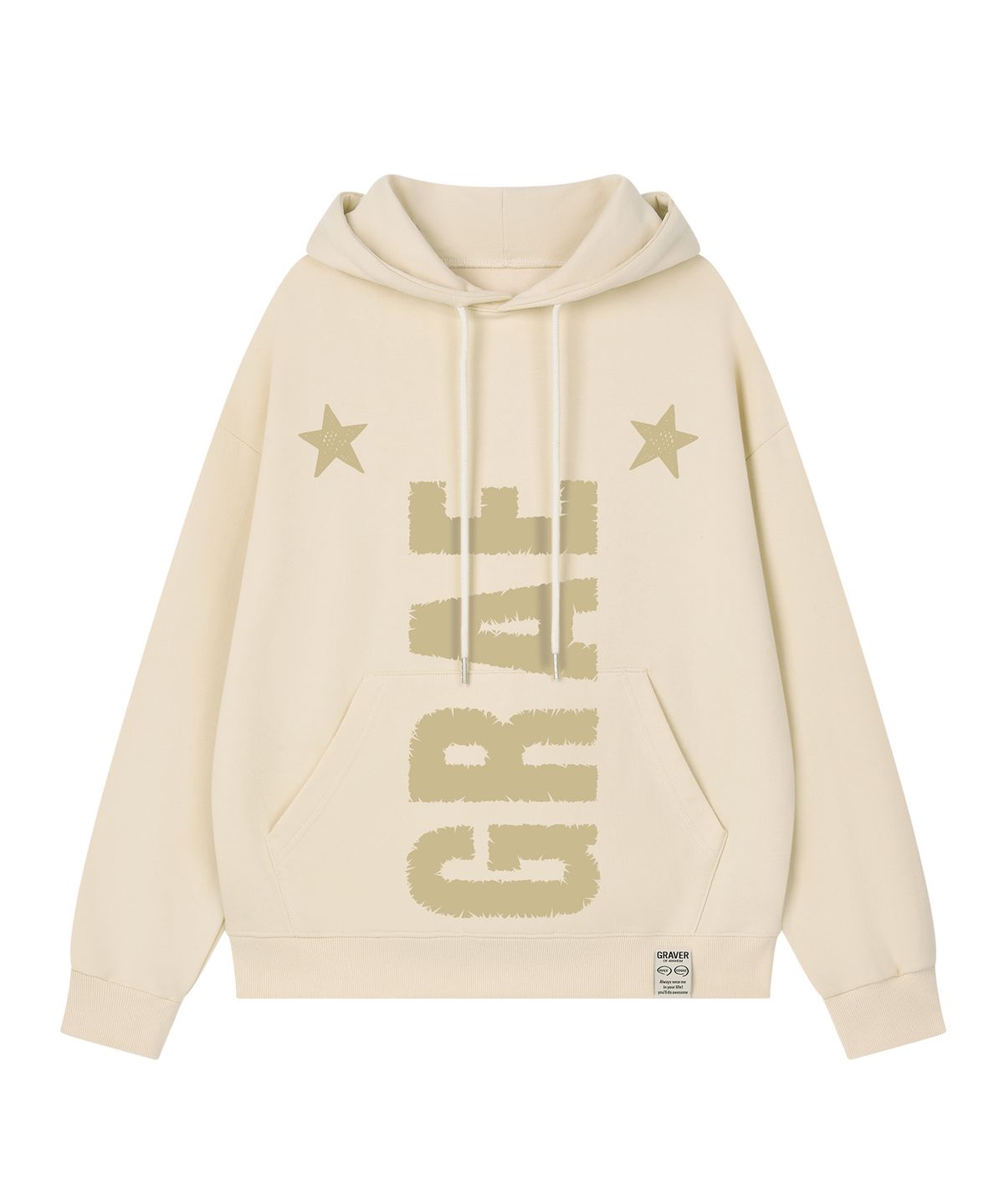 그레이버(GRAVER) [UNISEX]GRAE-STAR 후드티_5color