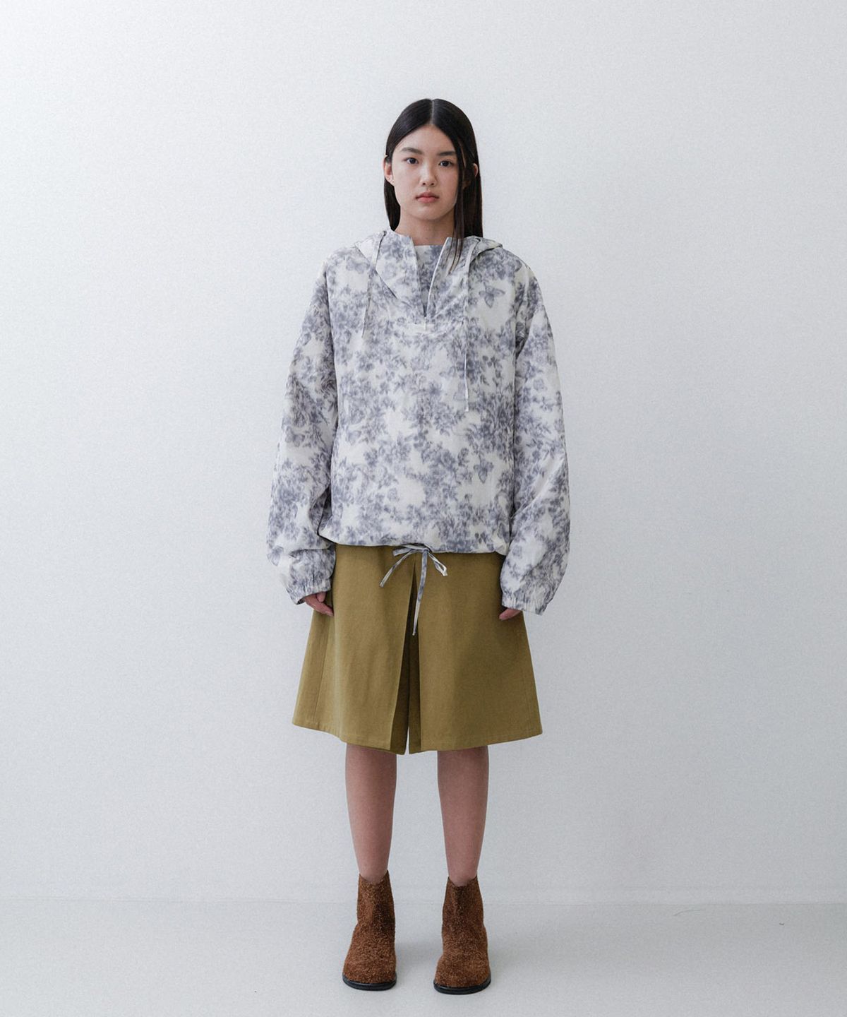에핑글러(EPINGLER) FLOWER WINDBREAKER - GREY