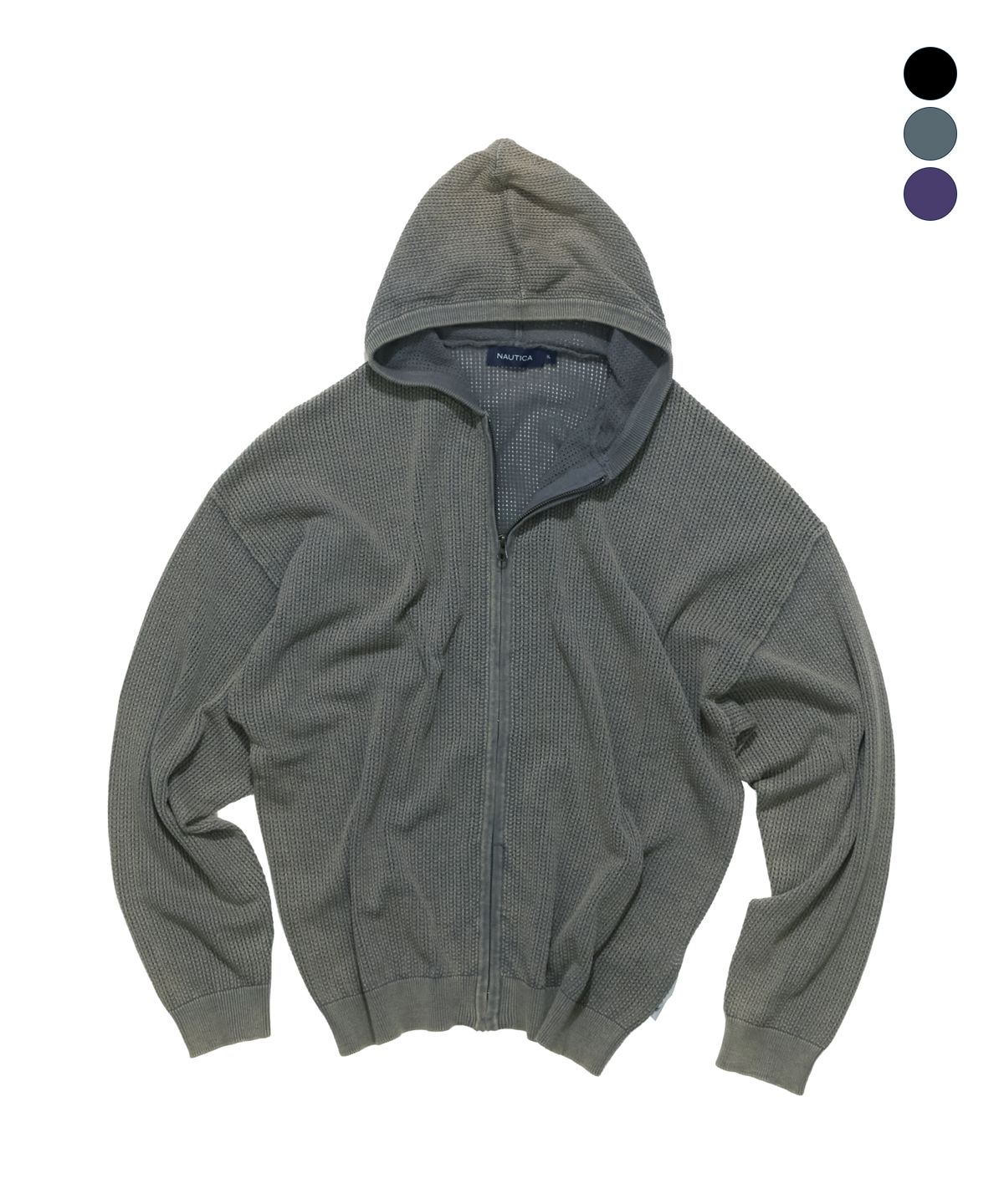노티카(NAUTICA) 하버 넷 후드 집업 자켓(3colors) NHD5466