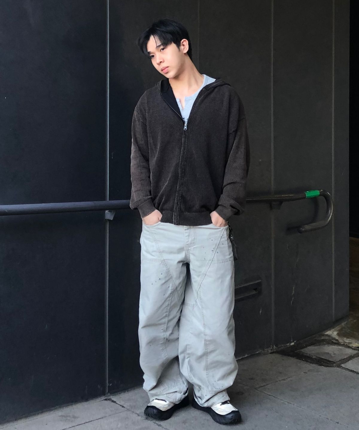 노티카(NAUTICA) 하버 넷 후드 집업 자켓(3colors) NHD5466