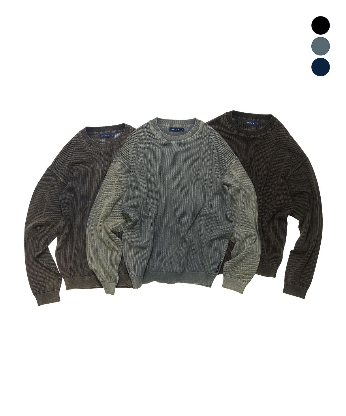 노티카(NAUTICA) 하버 넷 풀오버(3colors) NSW5476