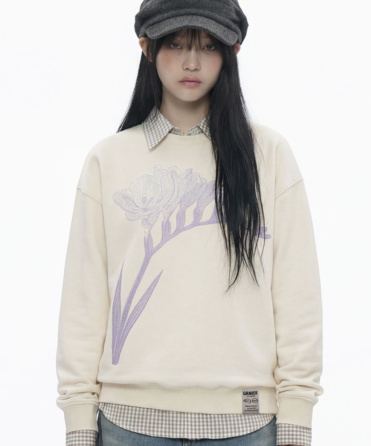 그레이버(GRAVER) [UNISEX]OPENING 맨투맨_2color