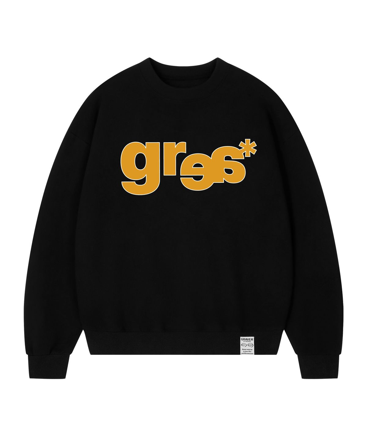 그레이버(GRAVER) [UNISEX]GRAE-S BASIC 맨투맨_5color