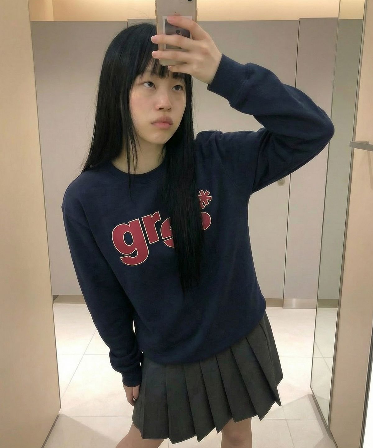 그레이버(GRAVER) [UNISEX]GRAE-S BASIC 맨투맨_5color