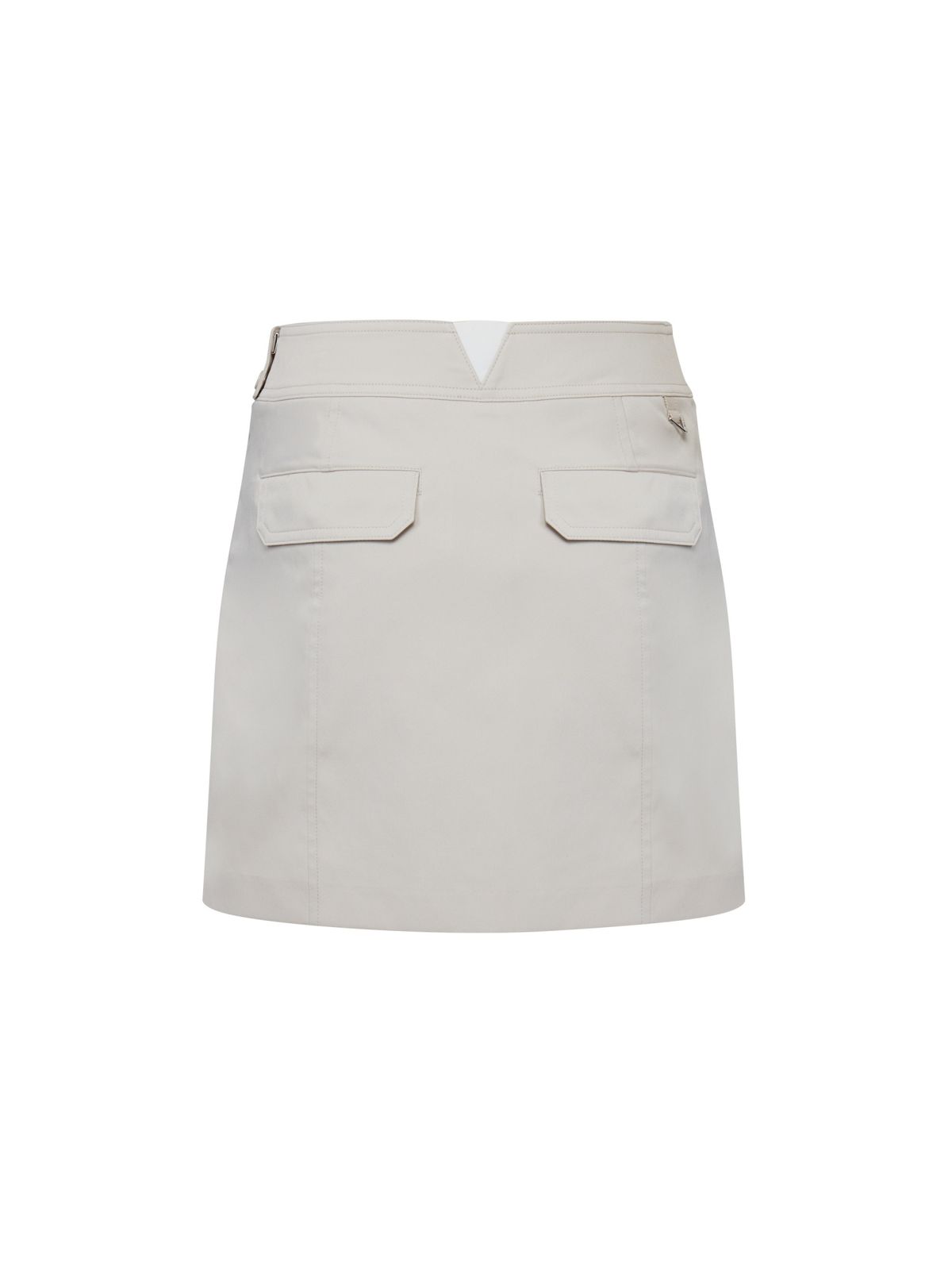 와이드앵글(WIDEANGLE) CO 아트웍 포인트 A라인 큐롯 L_Light Beige