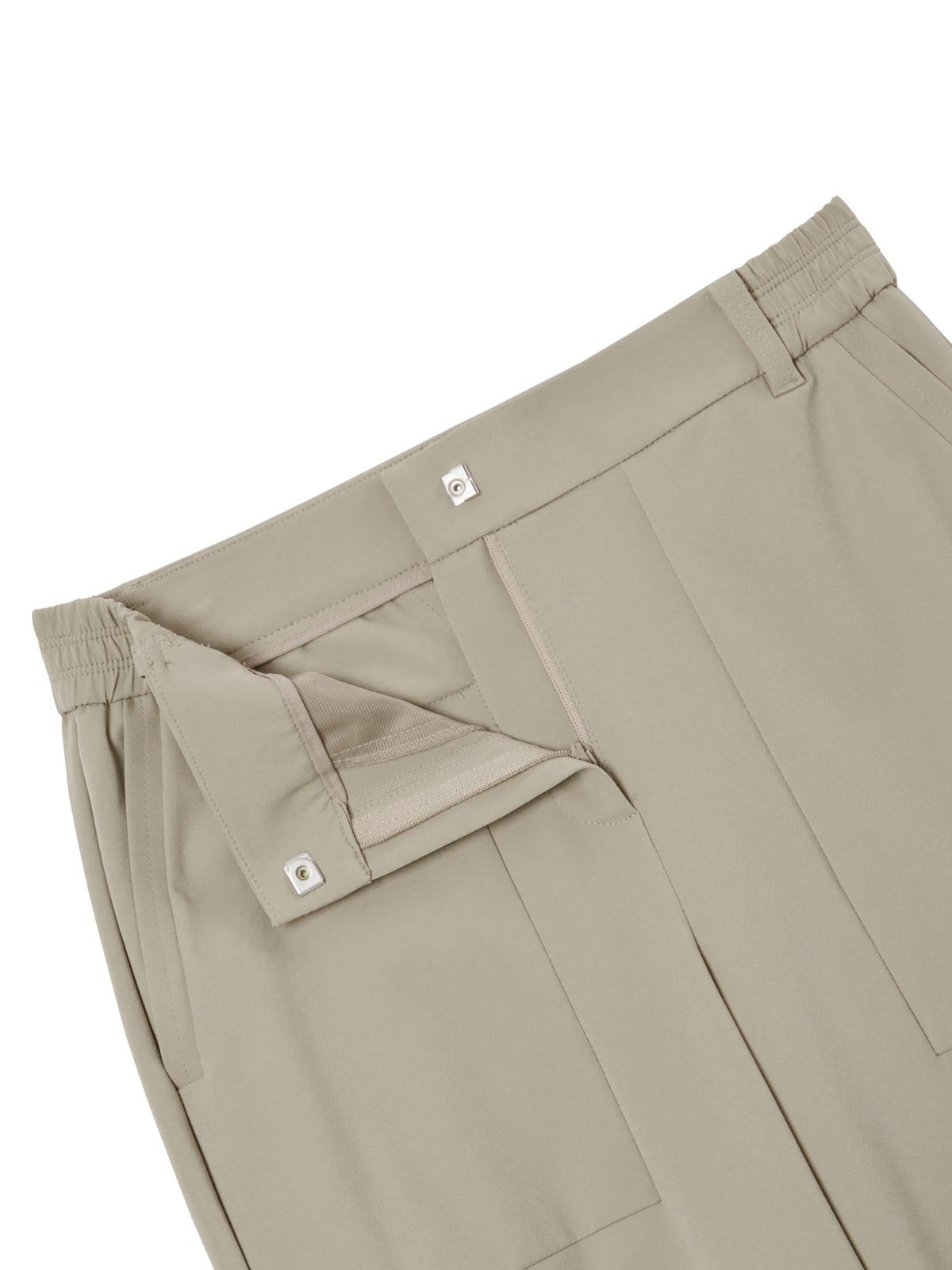 와이드앵글(WIDEANGLE) CO 컴포터블 카고 와이드 팬츠 L_Beige