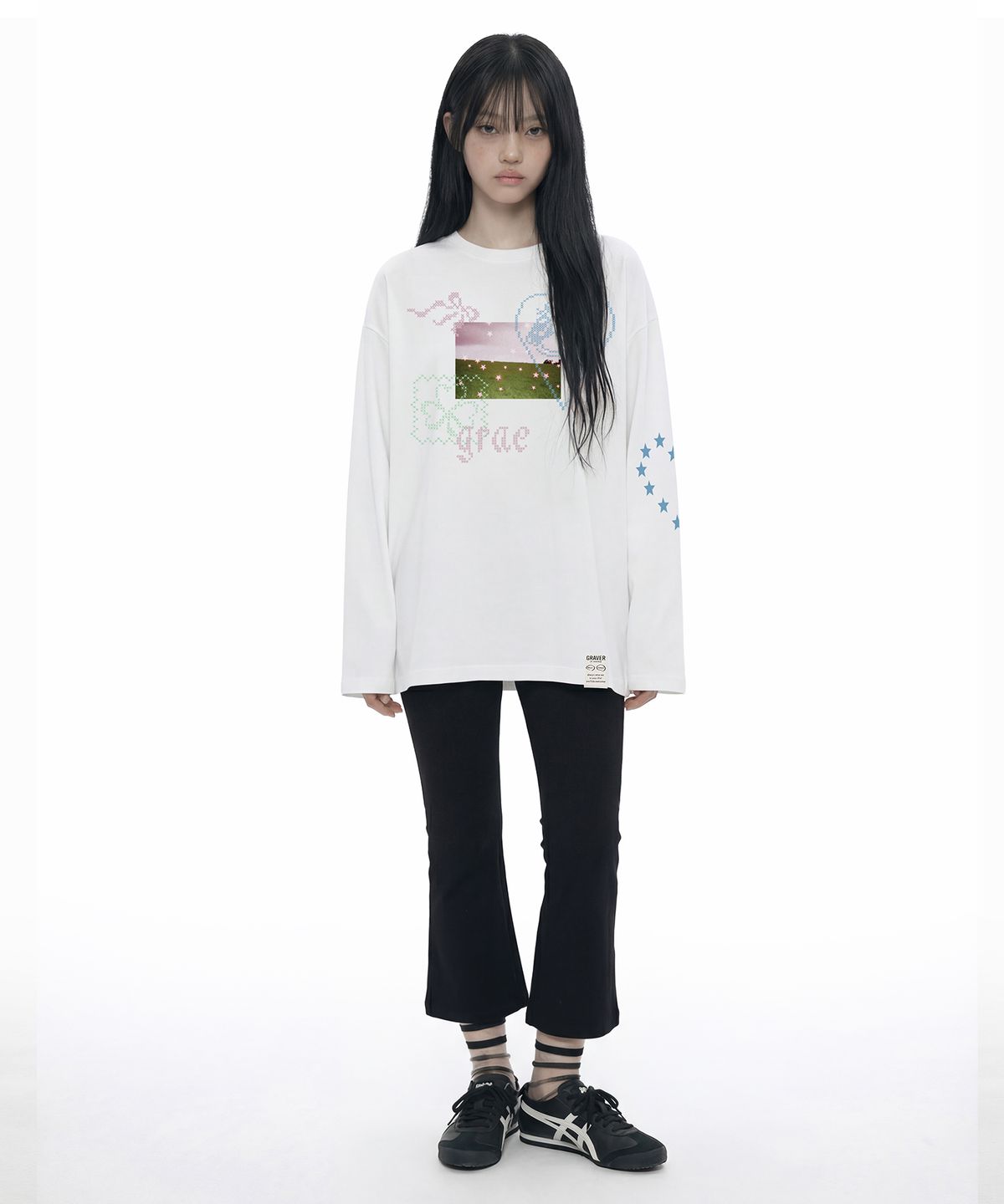 그레이버(GRAVER) [UNISEX]DREAMY 롱슬리브 티셔츠_3color