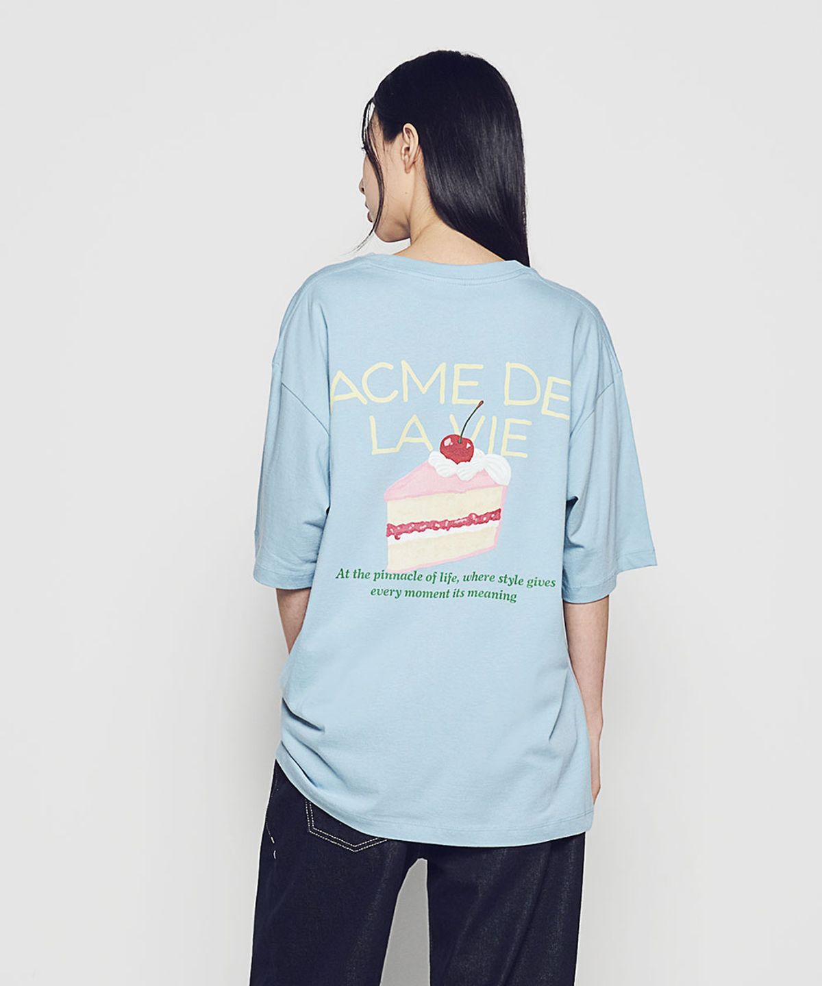 아크메드라비(ACME DE LA VIE) A PIECE OF CAKE SHORT SLEEVE T-SHIRT (4COLOR)