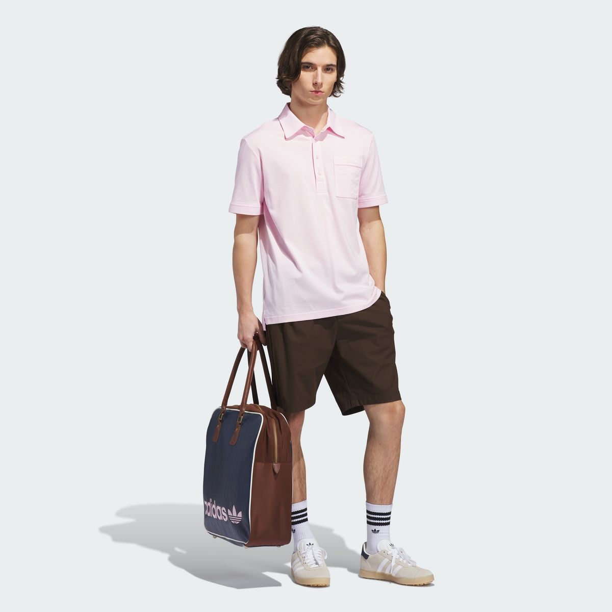 아디다스 골프(ADIDAS GOLF) 오리지널스 아카이브 포켓 폴로 셔츠 JY9895