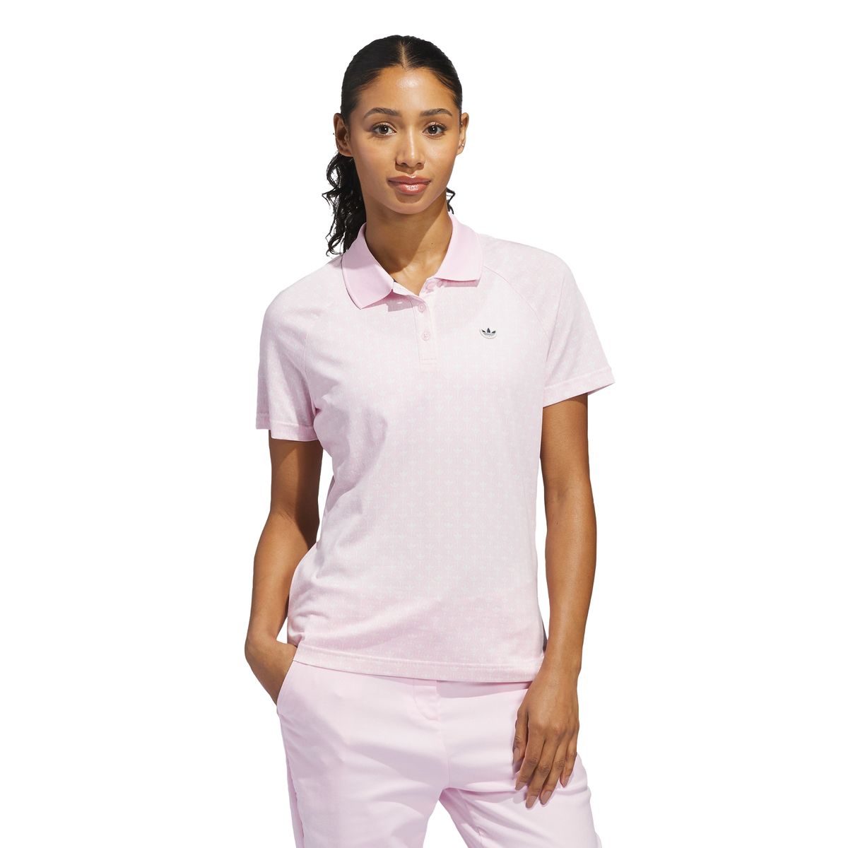 아디다스 골프(ADIDAS GOLF) Originals All Over Trefoil 폴로 셔츠 KE7776