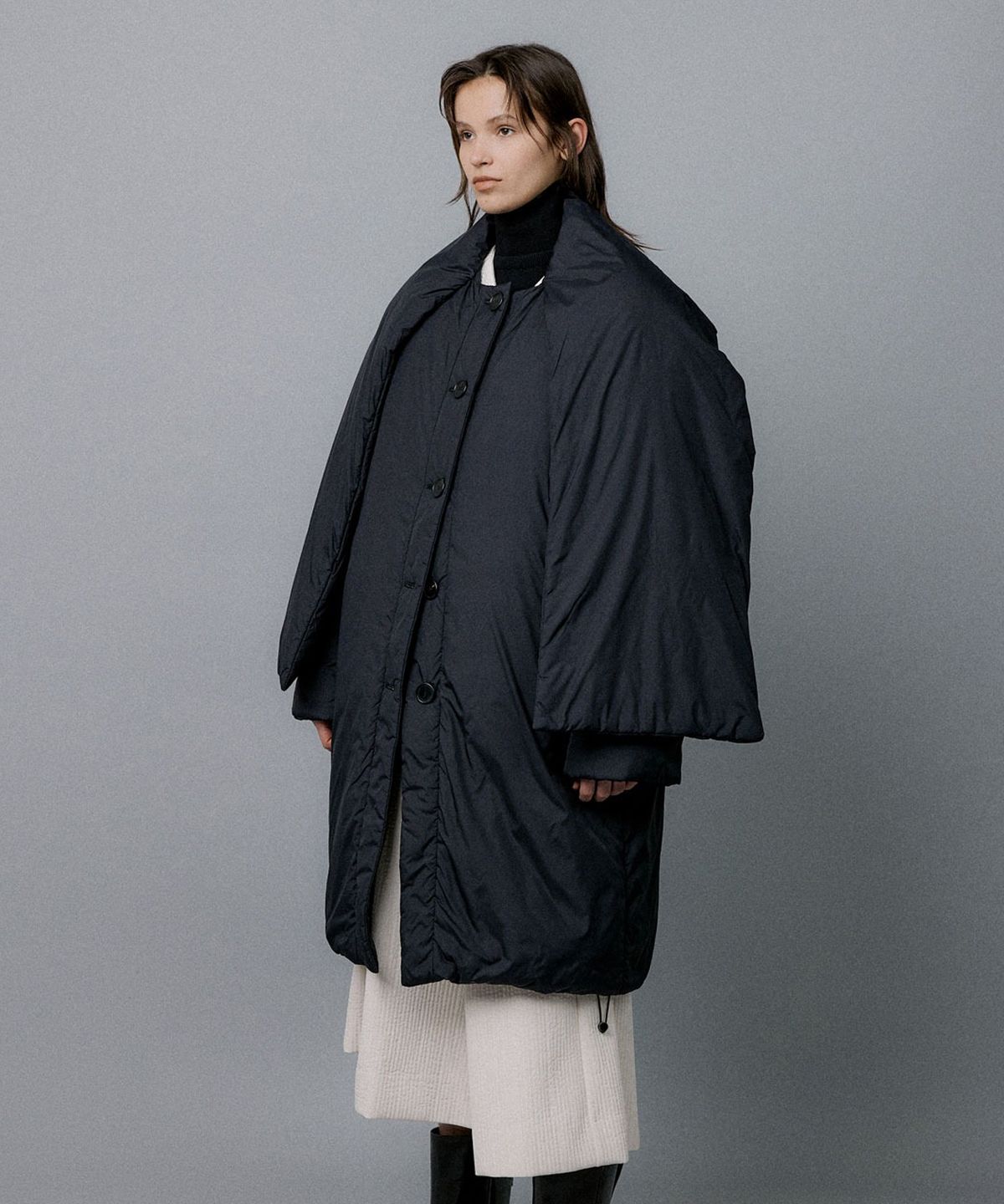 에핑글러(EPINGLER) MUFFLE PADDING (LONG) - BLACK