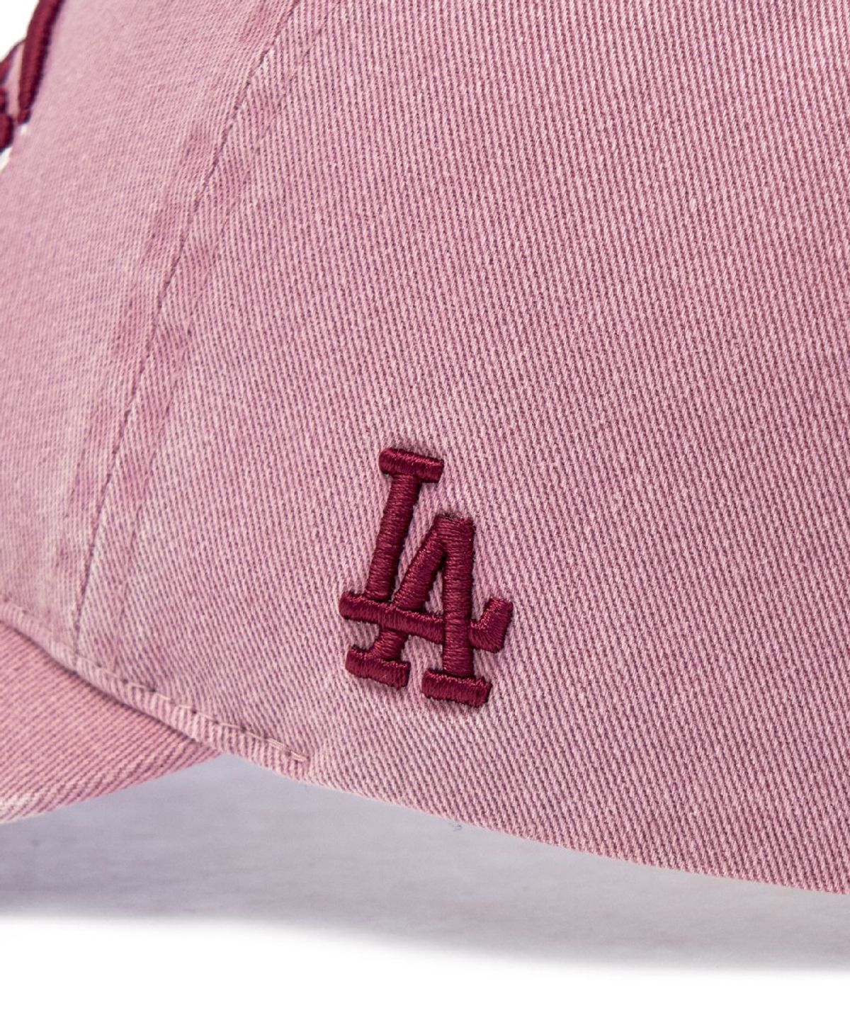 엠엘비(MLB) 빈티지 데미지 커브 로고 언스트럭쳐 볼캡 LA (Pink)