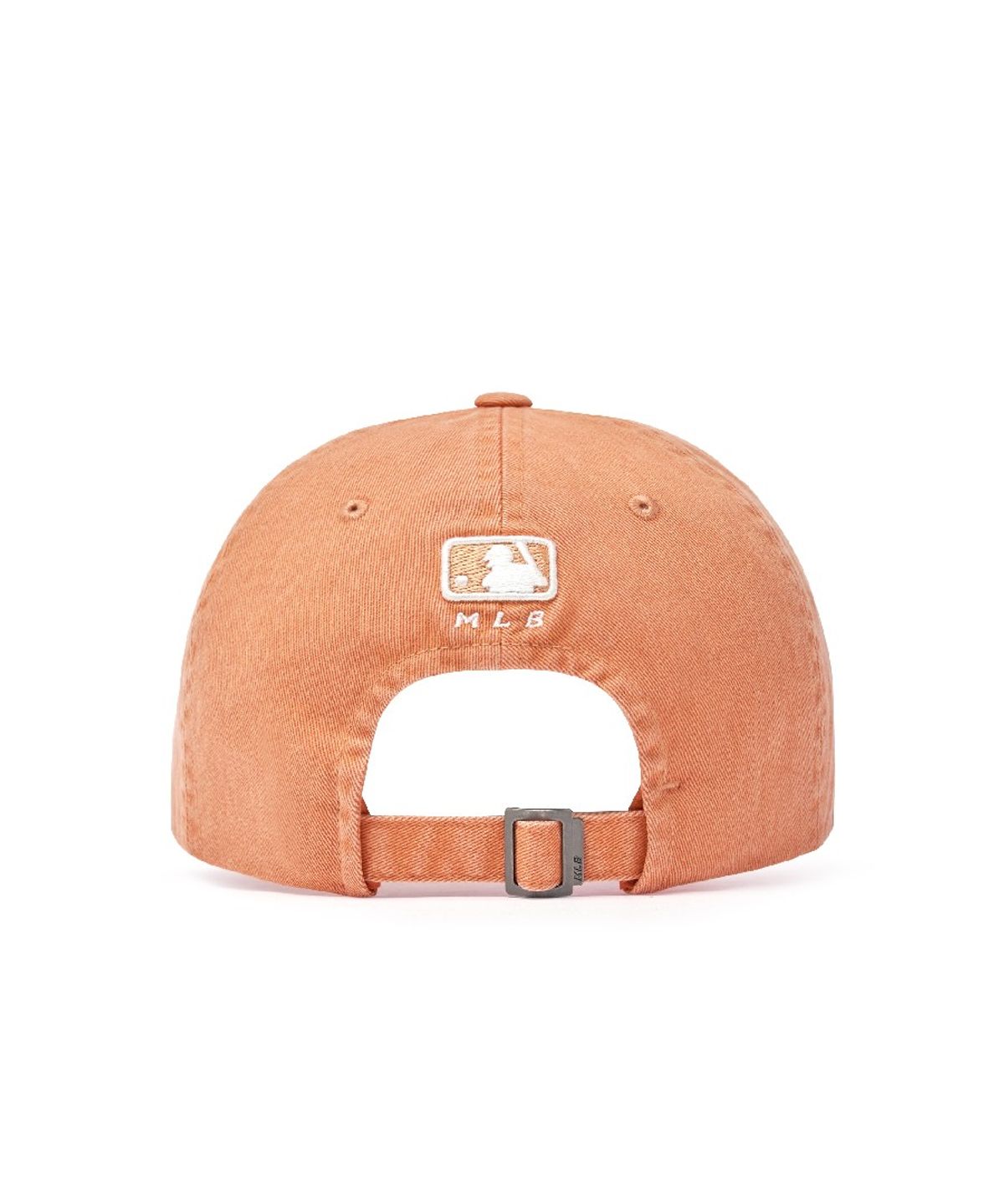 엠엘비(MLB) 빈티지 데미지 커브 로고 언스트럭쳐 볼캡 NY (Neon Orange)