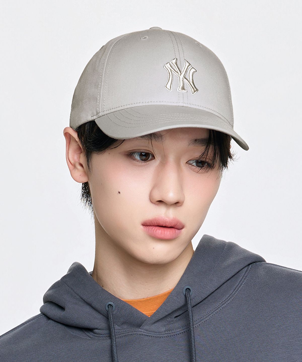 엠엘비(MLB) 뉴 스트럭쳐 볼캡 NY (L.Grey)