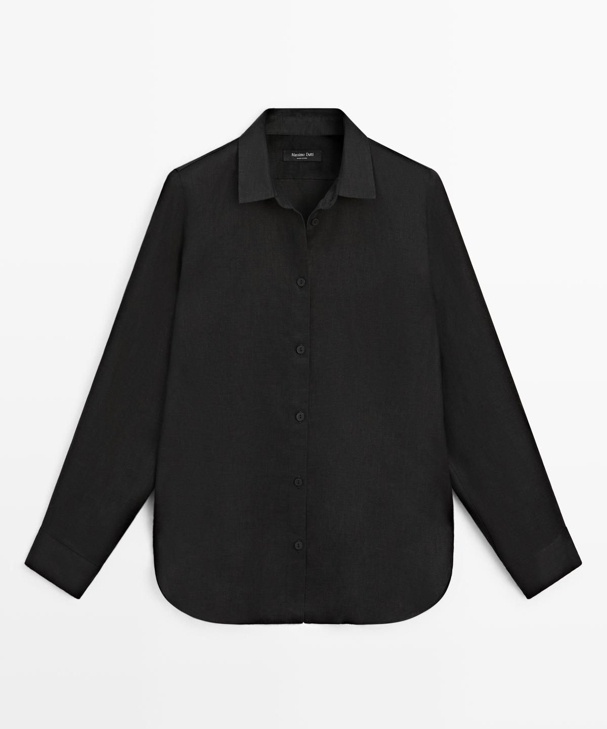 마시모두띠(MASSIMO DUTTI) 린넨 루즈핏 셔츠