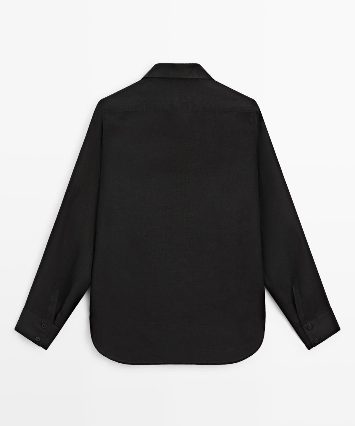 마시모두띠(MASSIMO DUTTI) 린넨 루즈핏 셔츠