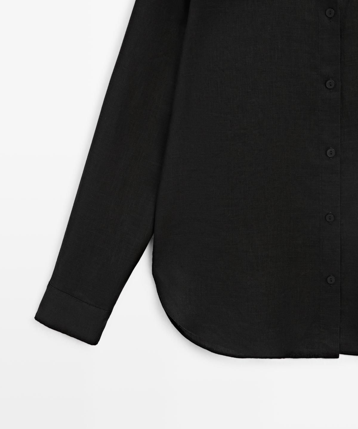 마시모두띠(MASSIMO DUTTI) 린넨 루즈핏 셔츠