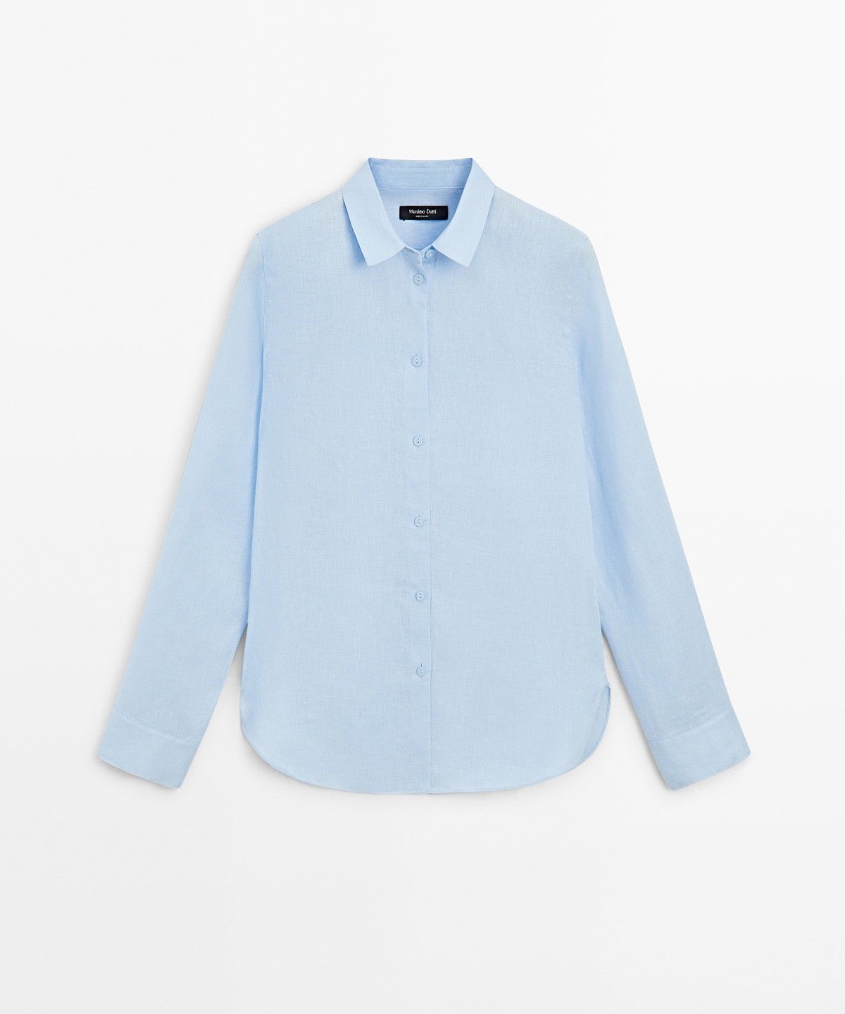 마시모두띠(MASSIMO DUTTI) 100% 린넨 루즈핏 셔츠