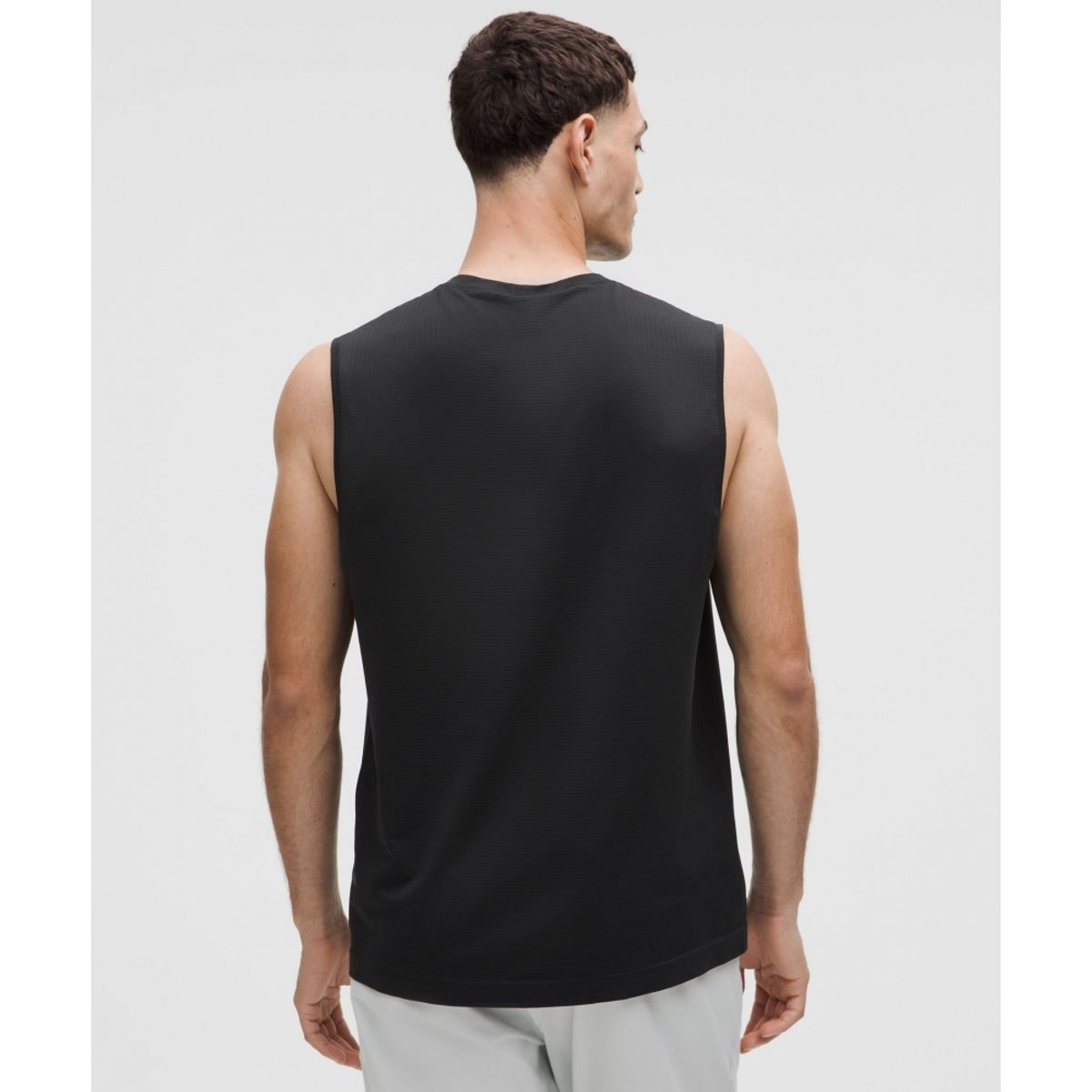 룰루레몬(LULULEMON) 메탈 벤트 테크 슬리브리스 셔츠 *업데이트 핏  BLK BLK