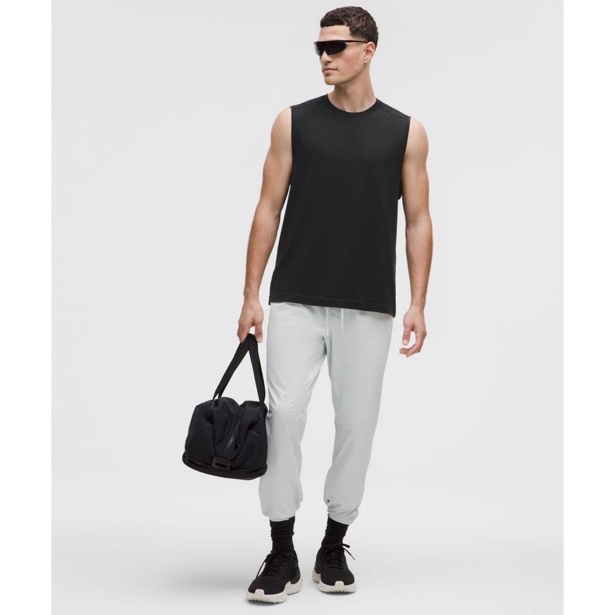 룰루레몬(LULULEMON) 메탈 벤트 테크 슬리브리스 셔츠 *업데이트 핏  BLK BLK