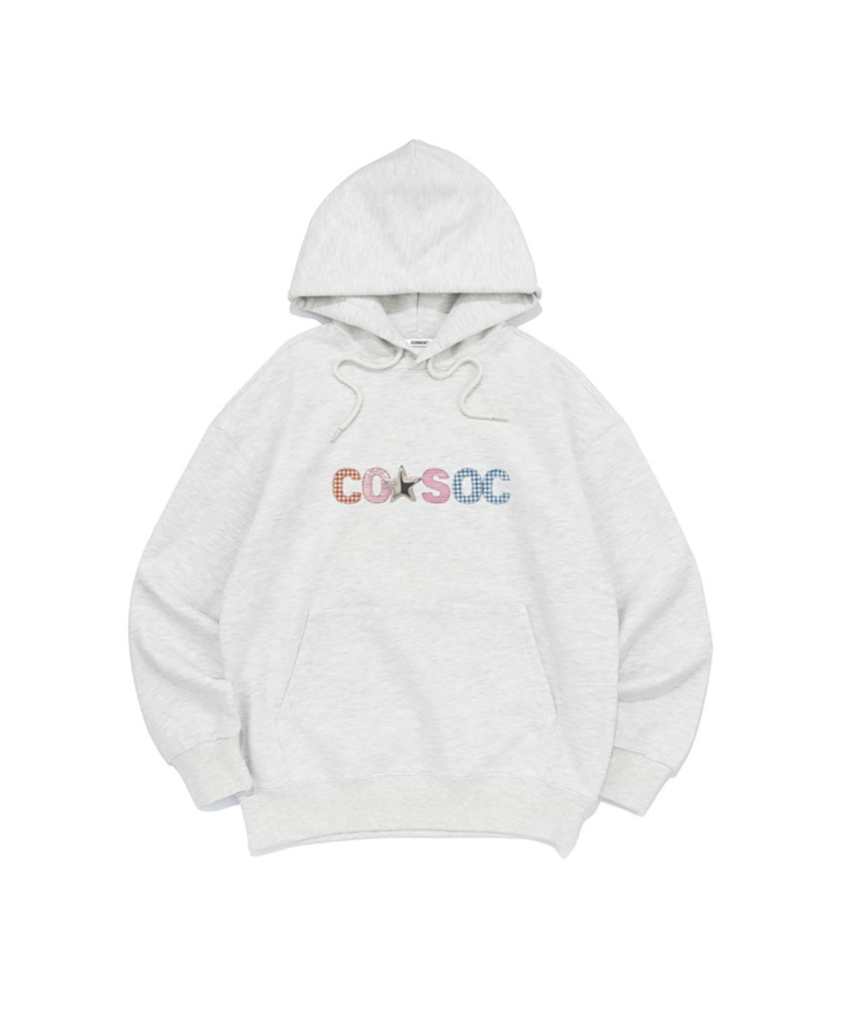 코소(COSO) CC 팬시 코소 후드 티셔츠(블랙)