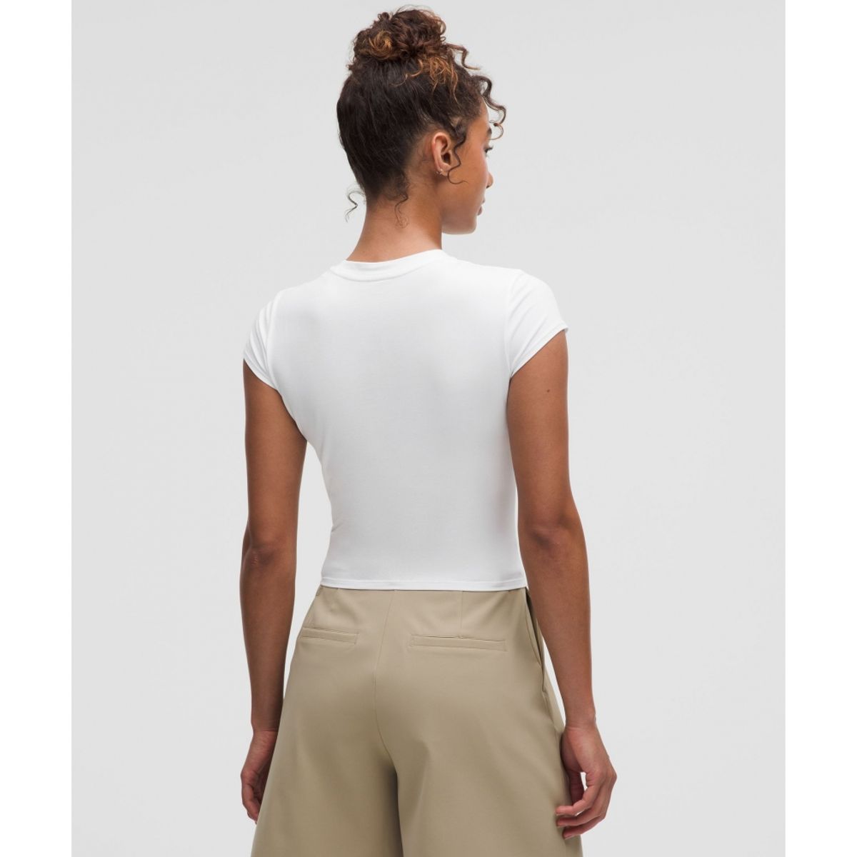 룰루레몬(LULULEMON) 코튼 베이비 티  WHT