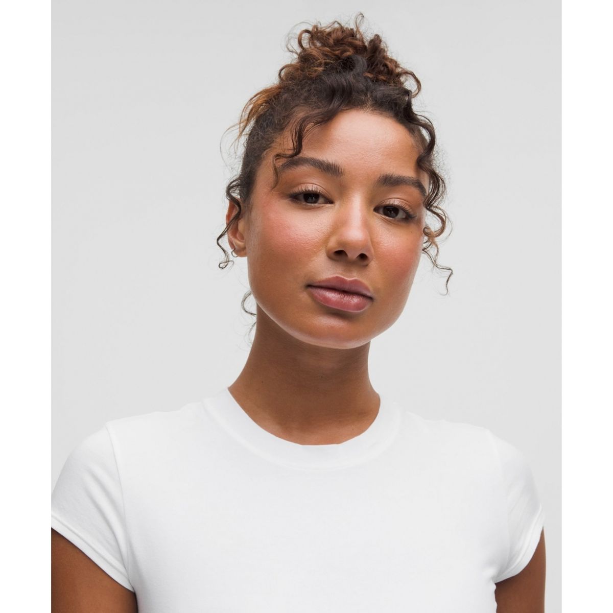 룰루레몬(LULULEMON) 코튼 베이비 티  WHT