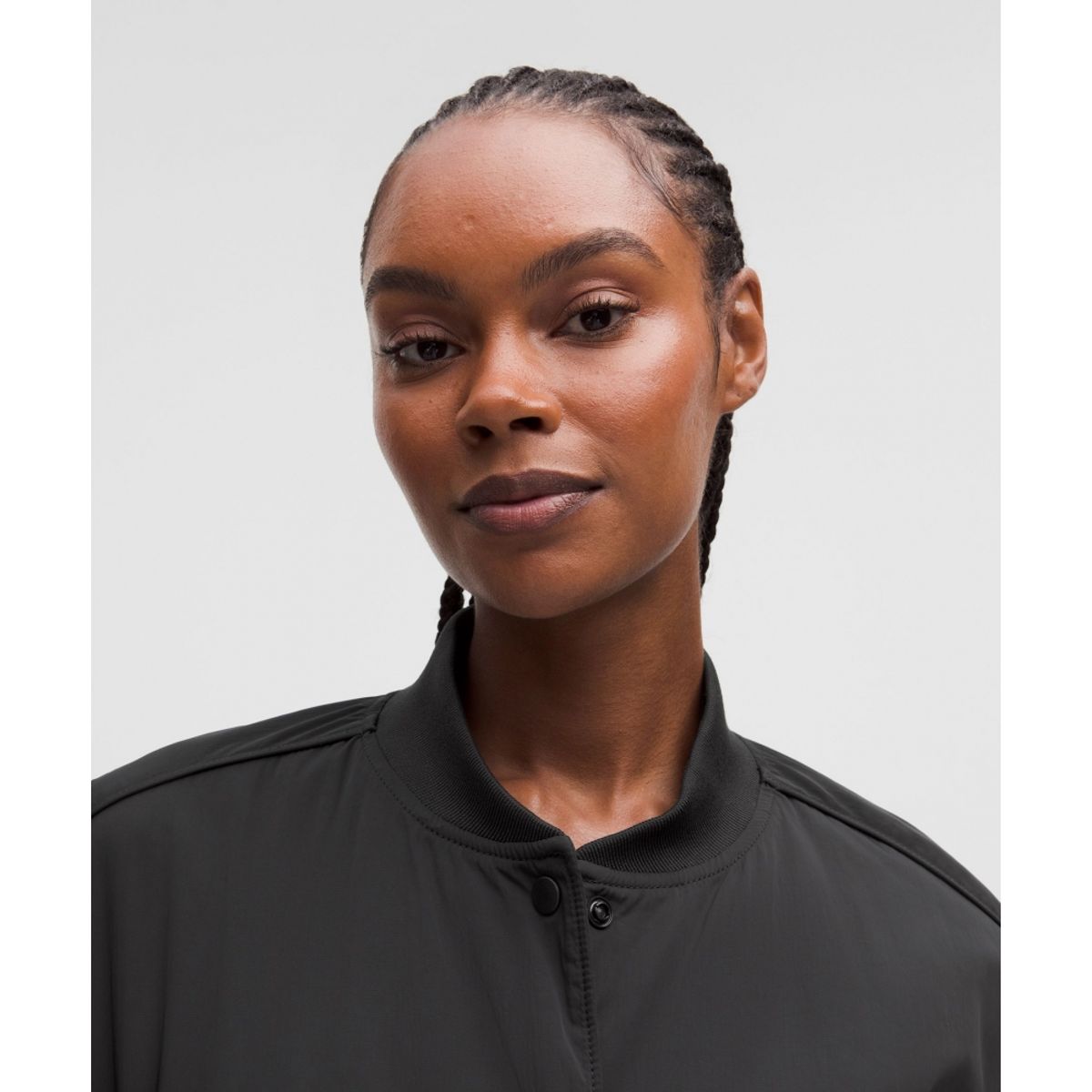 룰루레몬(LULULEMON) 우먼스 컬리지어트 보머 재킷  BLK BLK
