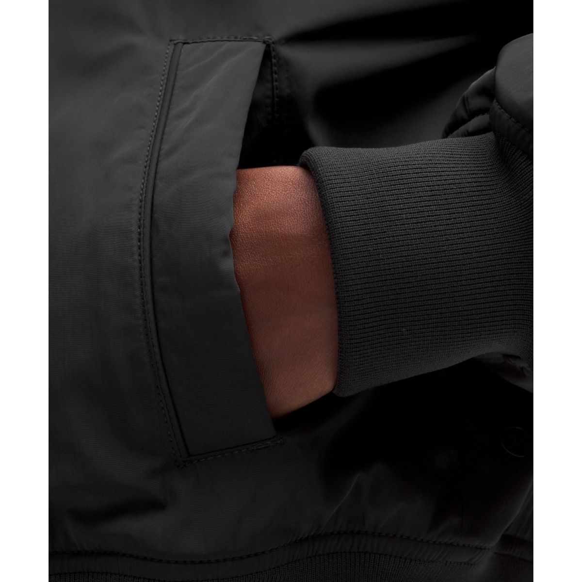 룰루레몬(LULULEMON) 우먼스 컬리지어트 보머 재킷  BLK BLK