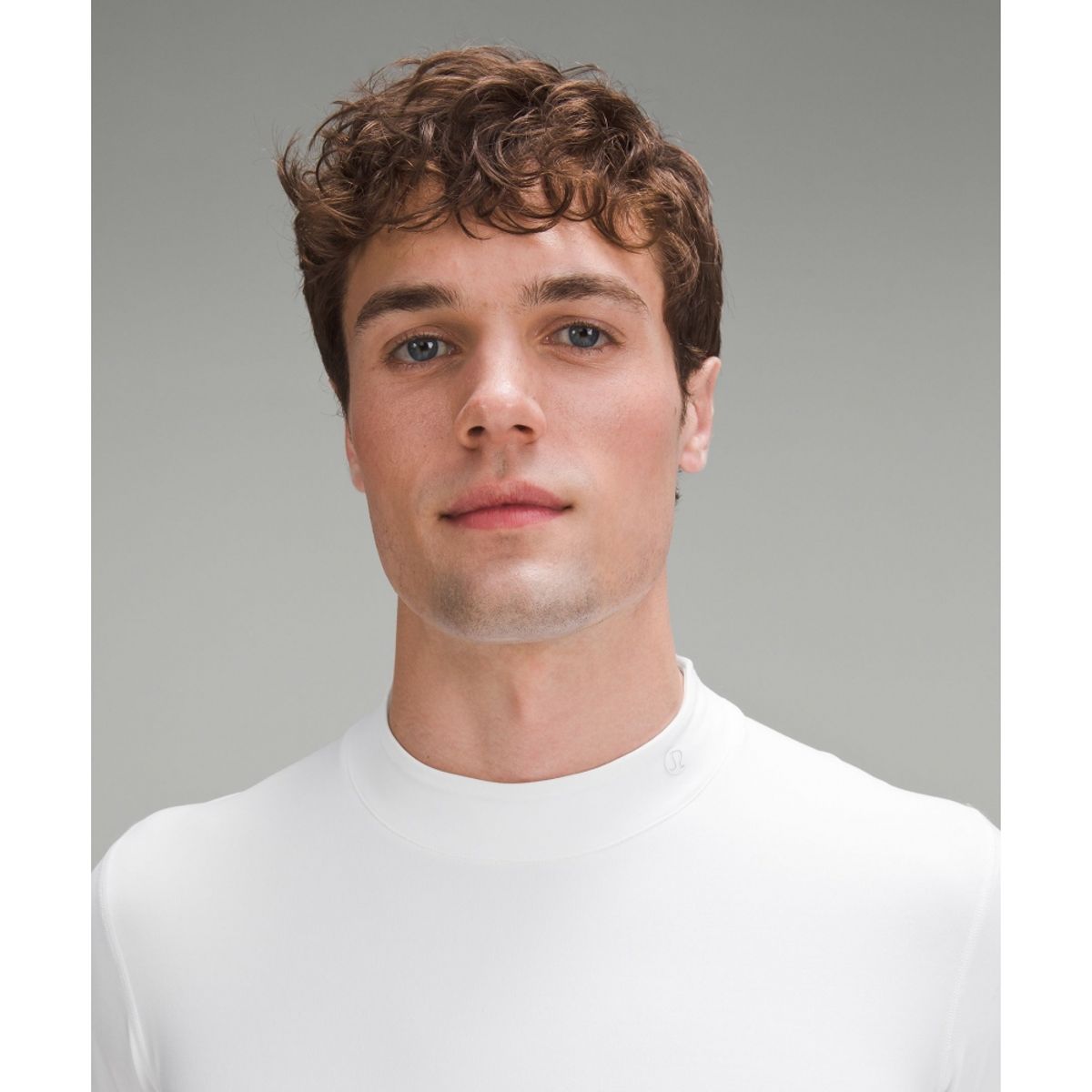 룰루레몬(LULULEMON) 모크넥 골프 롱슬리브 베이스 레이어  WHT