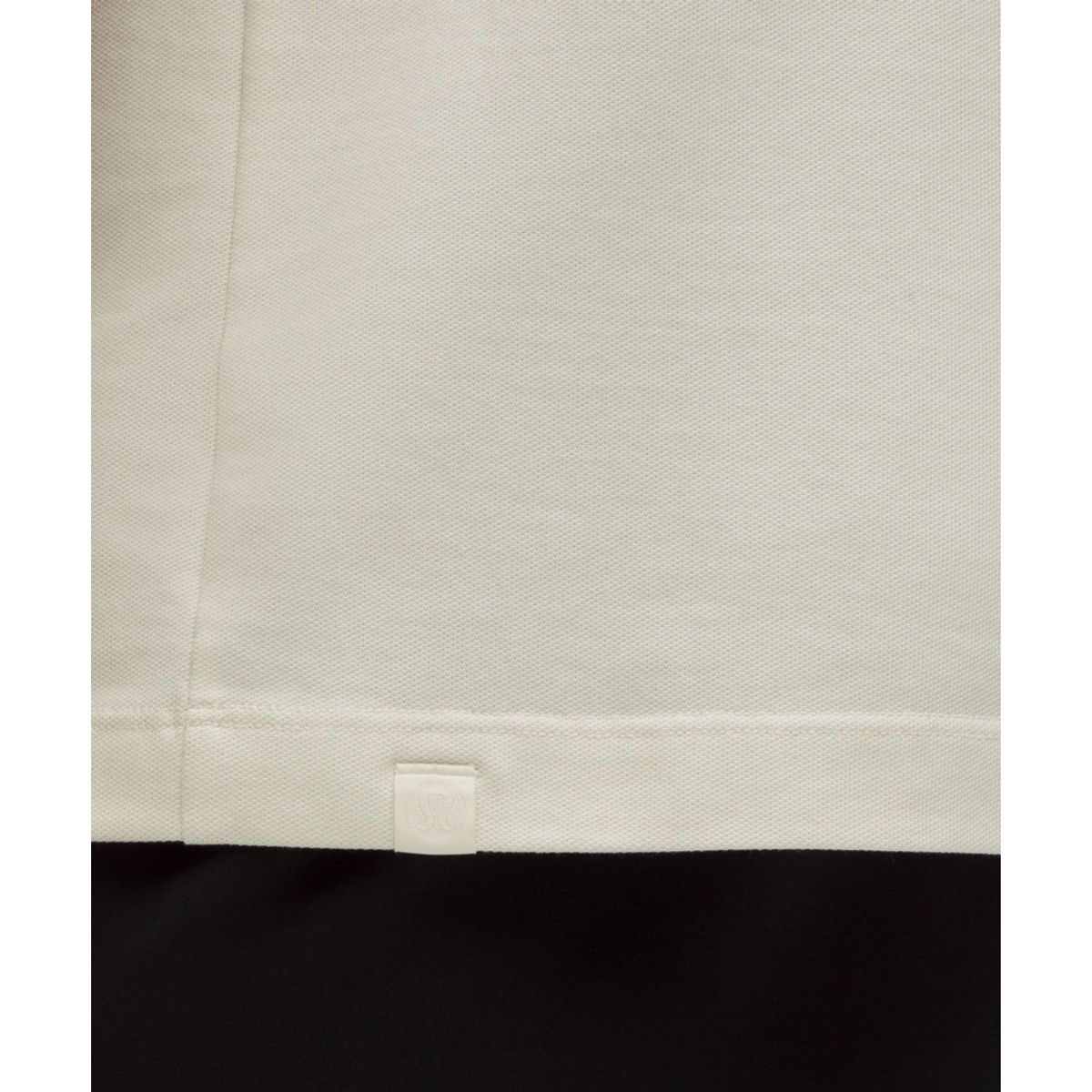 룰루레몬(LULULEMON) 클래식 핏 피케 숏슬리브 폴로 셔츠  BONE