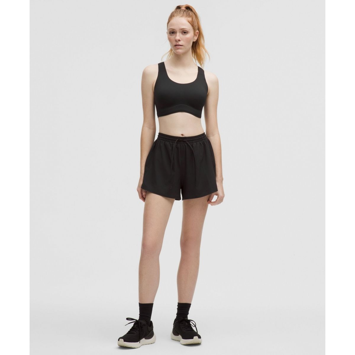 룰루레몬(LULULEMON) 고 퍼더 브라 위드 서포트 코드 테크놀로지 *하이 임팩트, C D컵