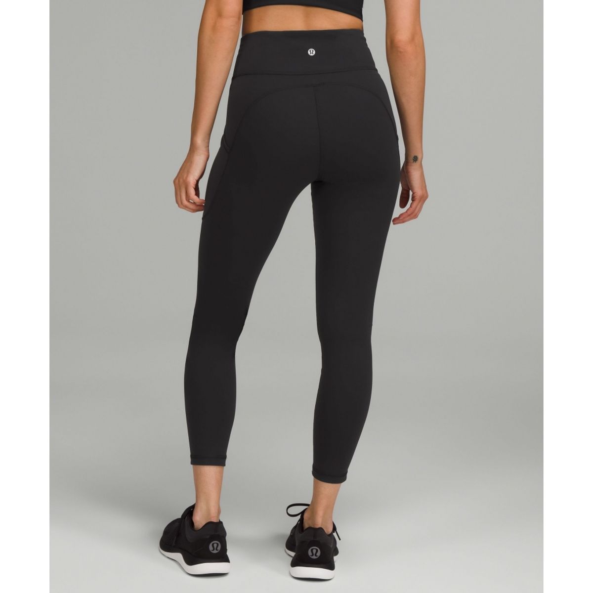 룰루레몬(LULULEMON) 인비고레이트 하이라이즈 타이츠 24inch *아시아 핏  BLK