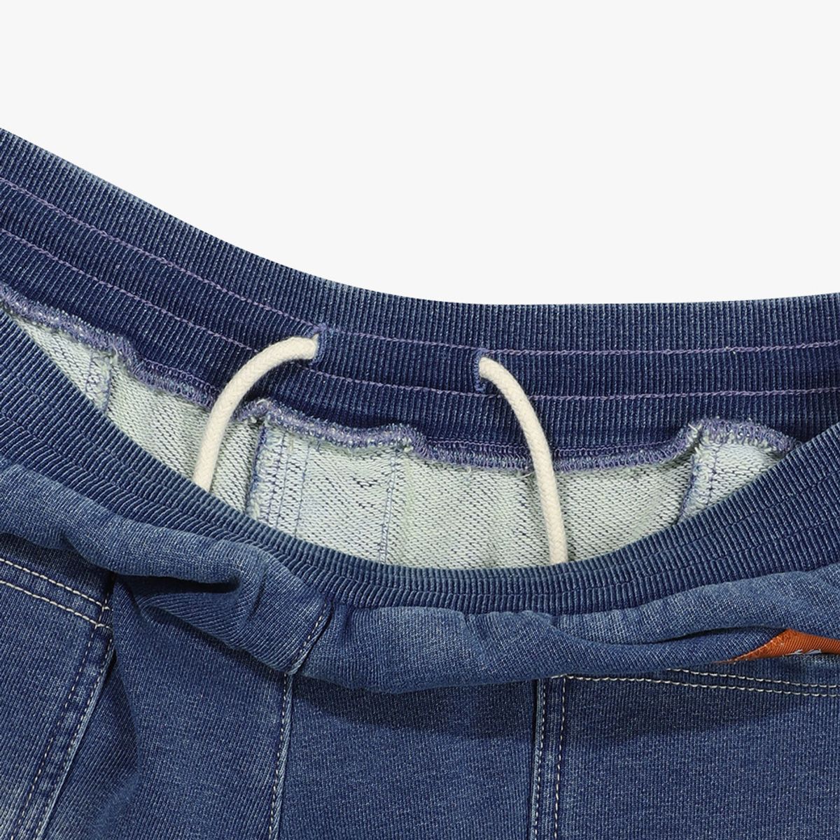 디아도라(diadora) 이큅 워싱 데님 5부 스웻 쇼츠 DENIM