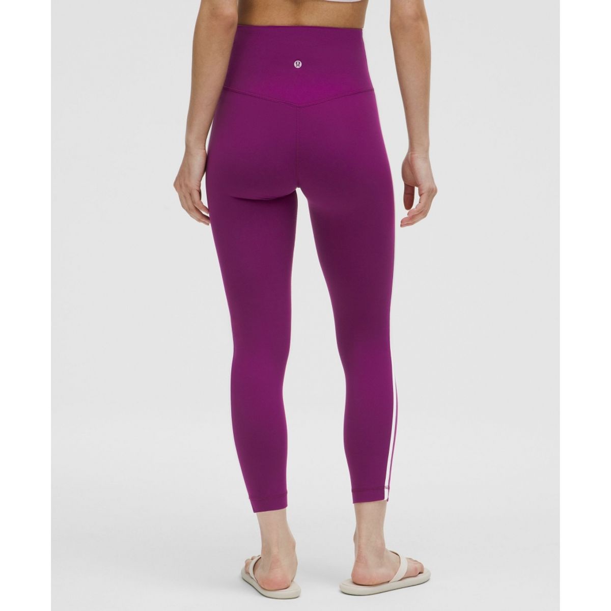 룰루레몬(LULULEMON) Align™ 하이라이즈 사이드 스트라이프 타이츠 24inch *아시아 핏