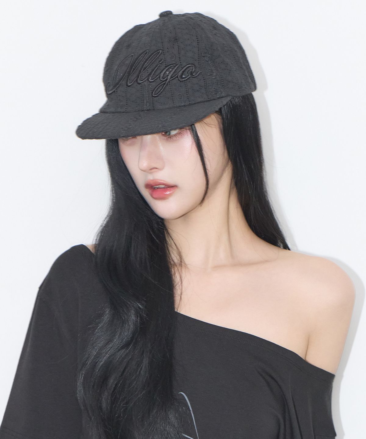 일리고(ILLIGO) 퓨어 레이스 볼 캡 차콜