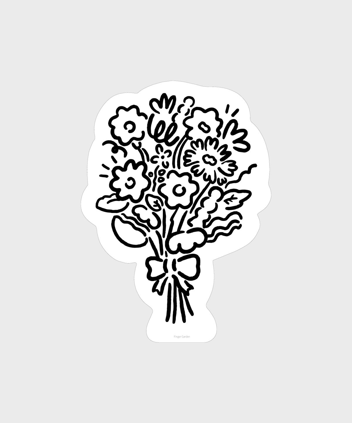 핑거가든(FINGERGARDEN) 꽃 컬러링 카드