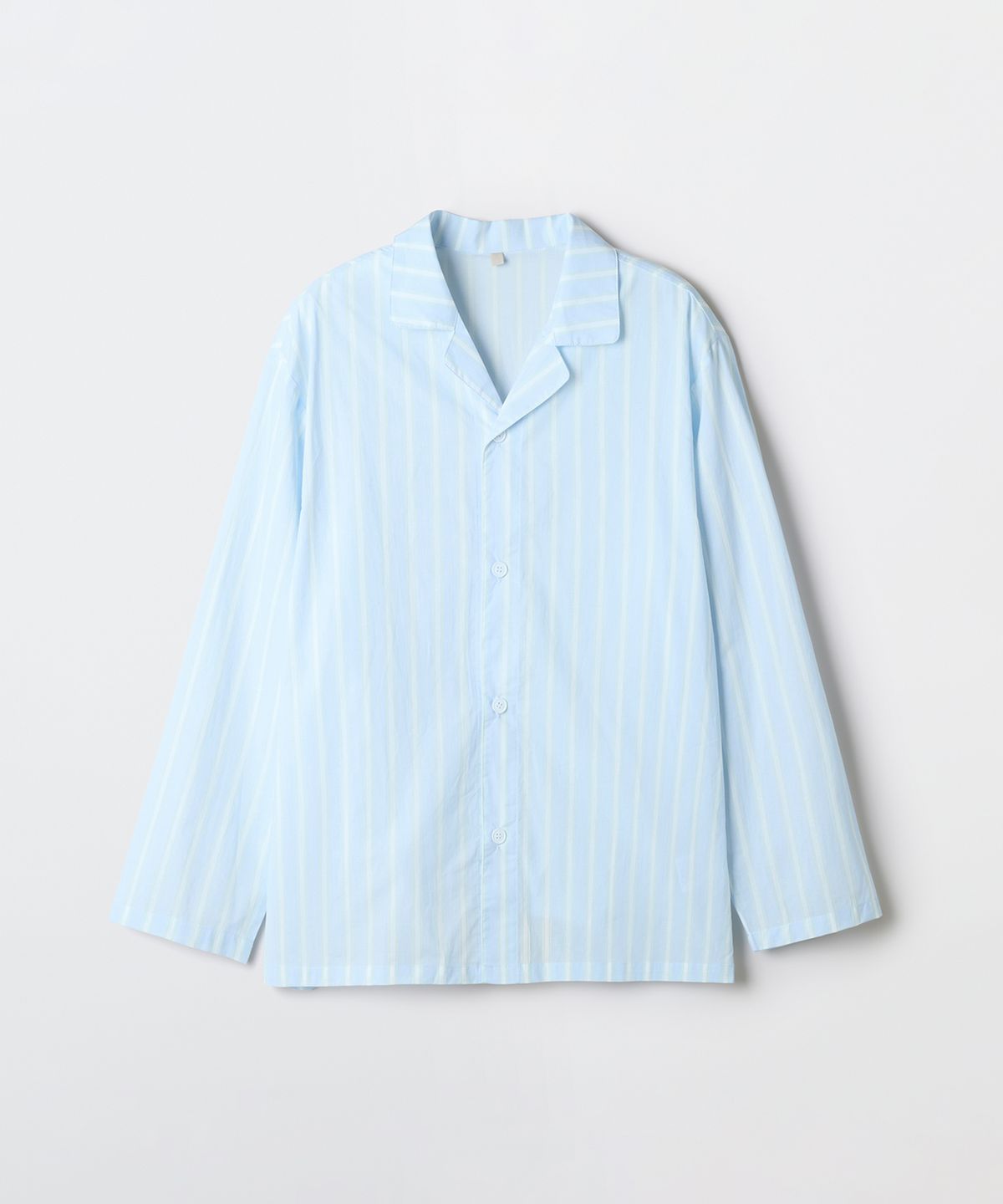 스파오(SPAO) [COMFORT] 코튼 긴팔 파자마(LIGHT BLUE)_SPLOGA9A04