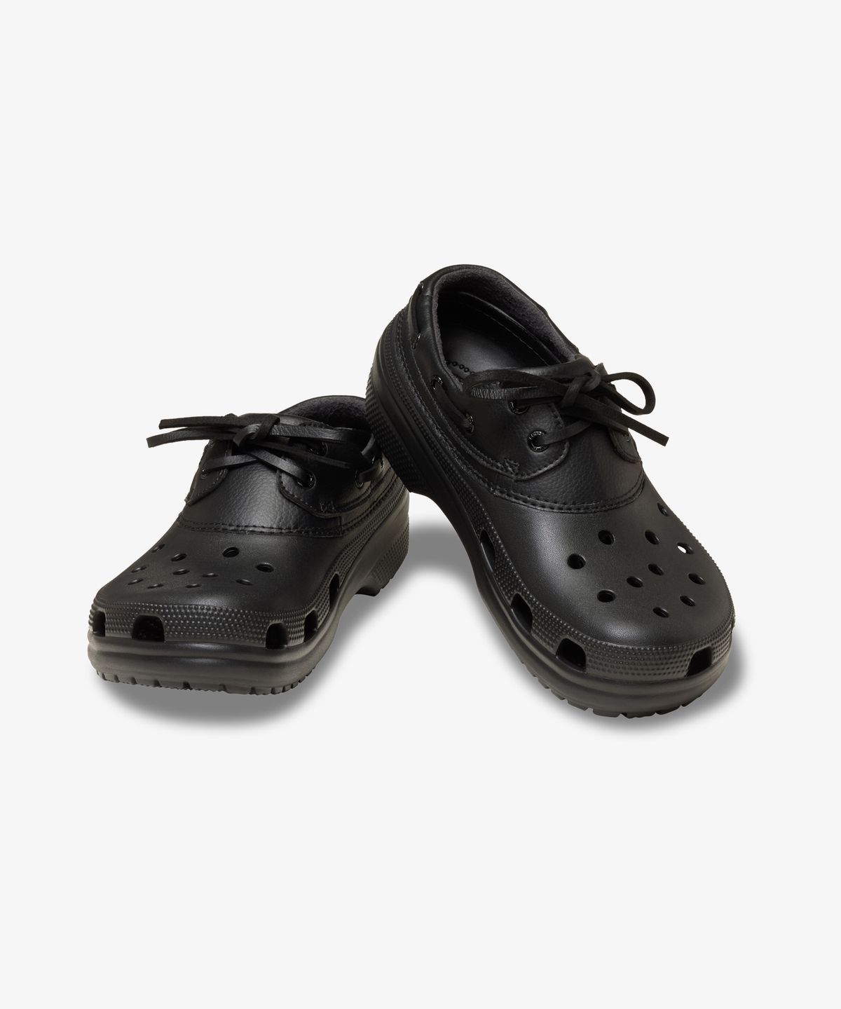 크록스(CROCS) 클래식 보트 슈 - 블랙/블랙 / 212022-060