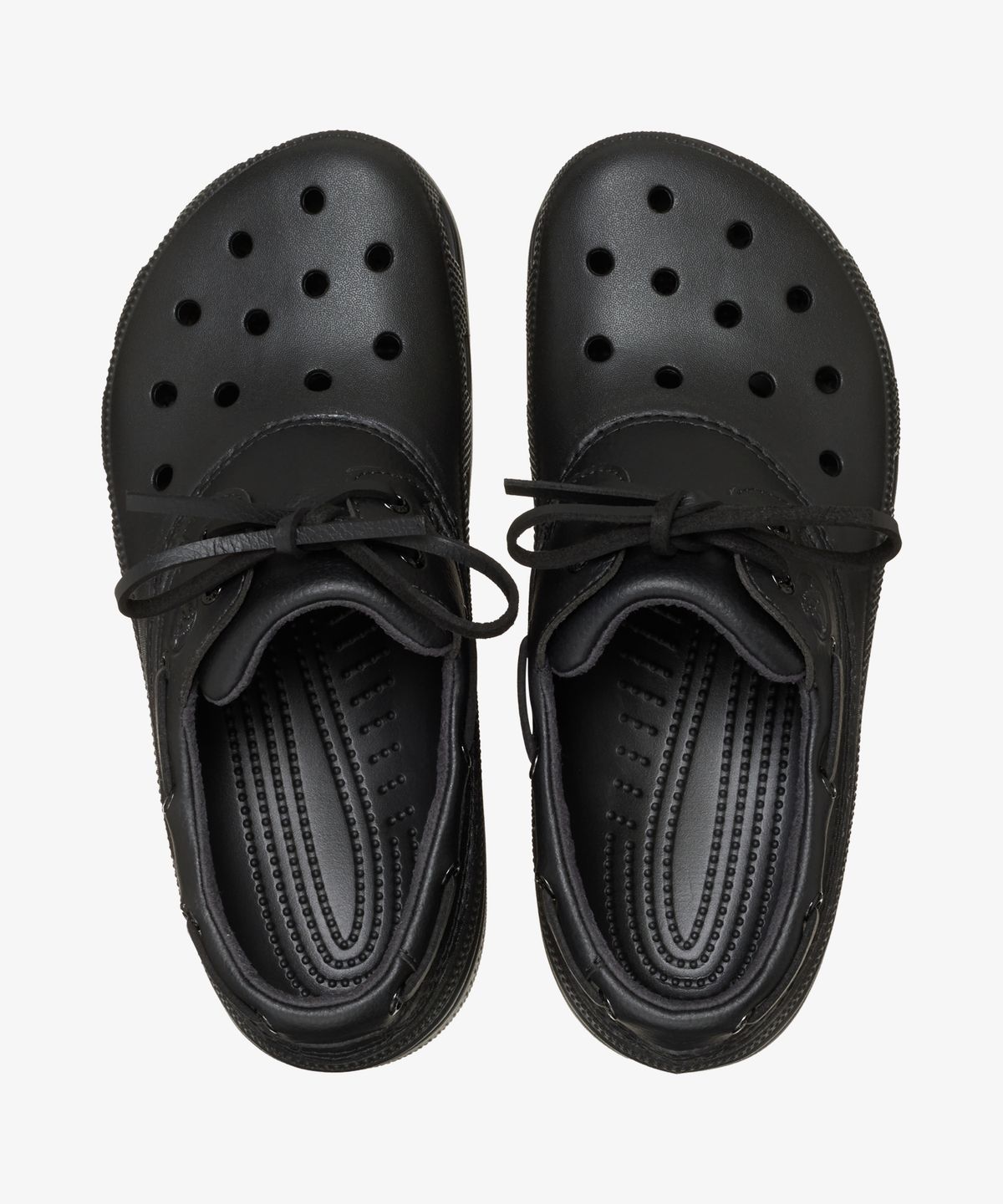 크록스(CROCS) 클래식 보트 슈 - 블랙/블랙 / 212022-060