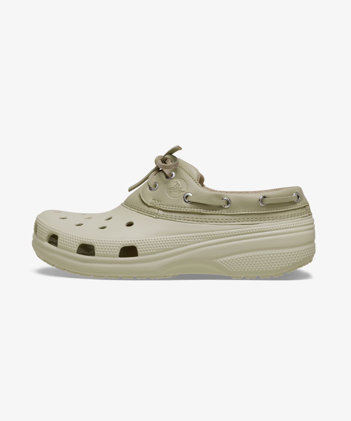 크록스(CROCS) 클래식 보트 슈 - 본/모스 / 212022-0QA