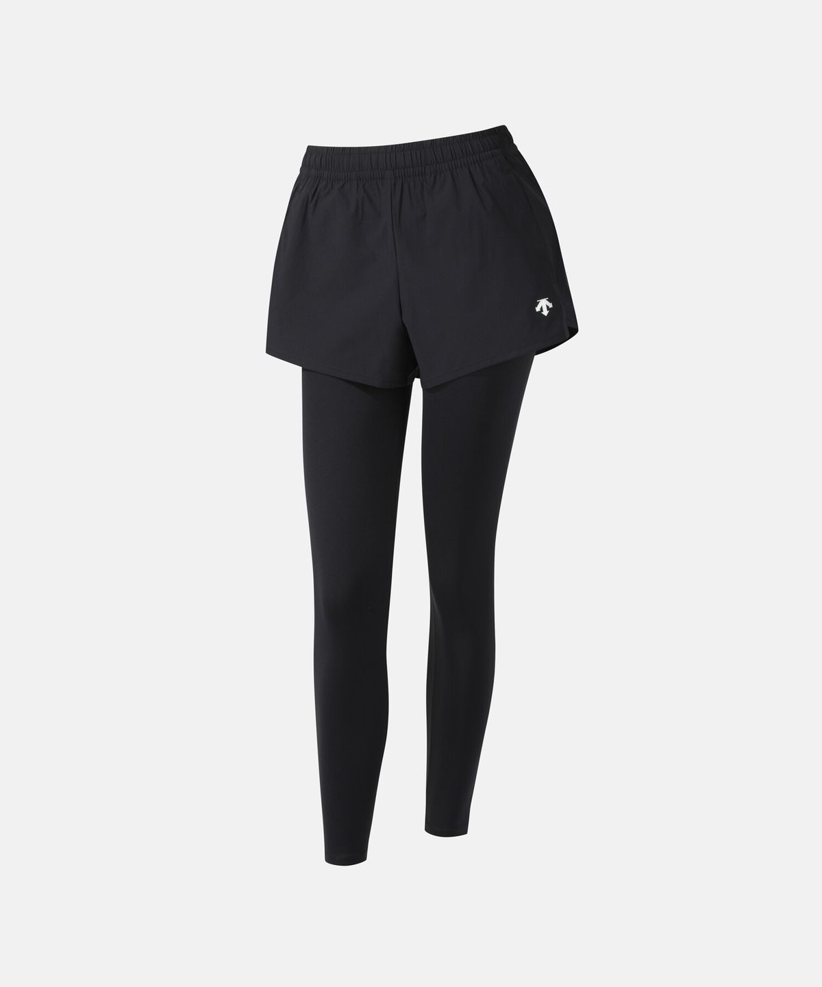 데상트(DESCENTE) 우먼스 팬츠 부착형 레깅스 블랙 SR122PKL12