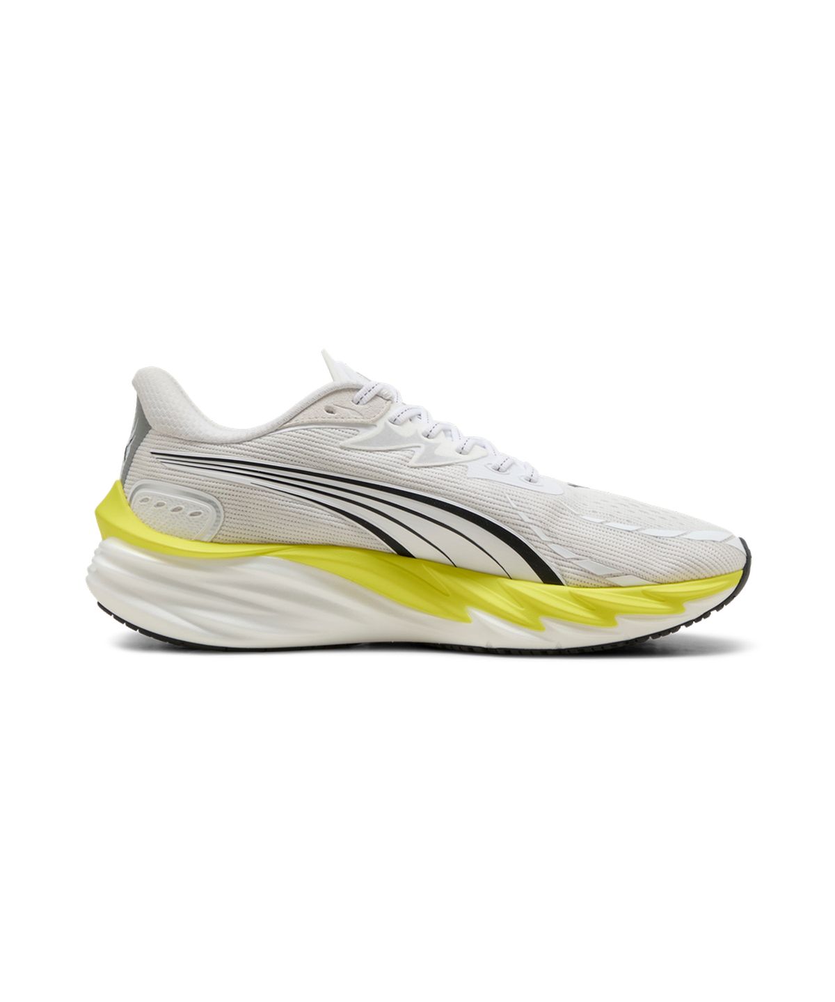 푸마(PUMA) 벨로시티 나이트로 4 AP - 화이트:럭스라임 / 312635-09